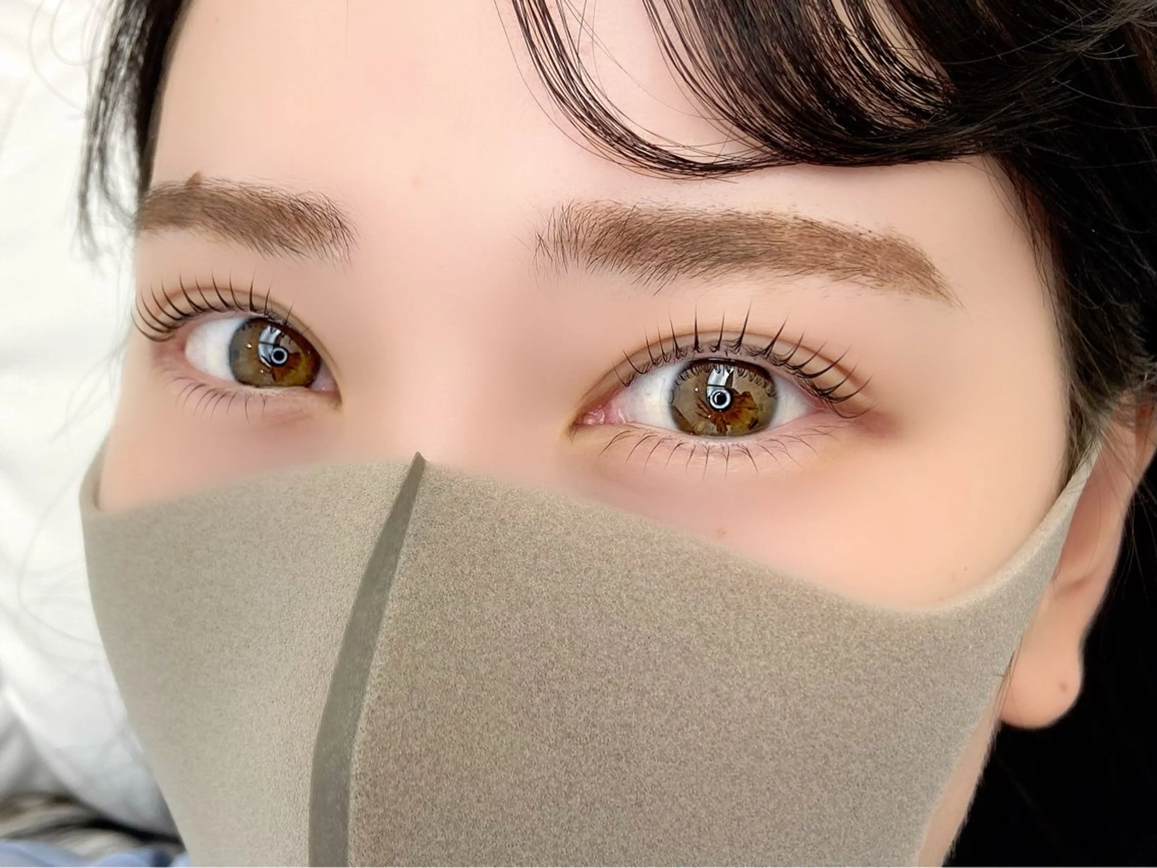 マツエク・マツパ 下まつげエクステ 一重×まつ毛パーマ mignon niinaのマツエク・マツパデザイン