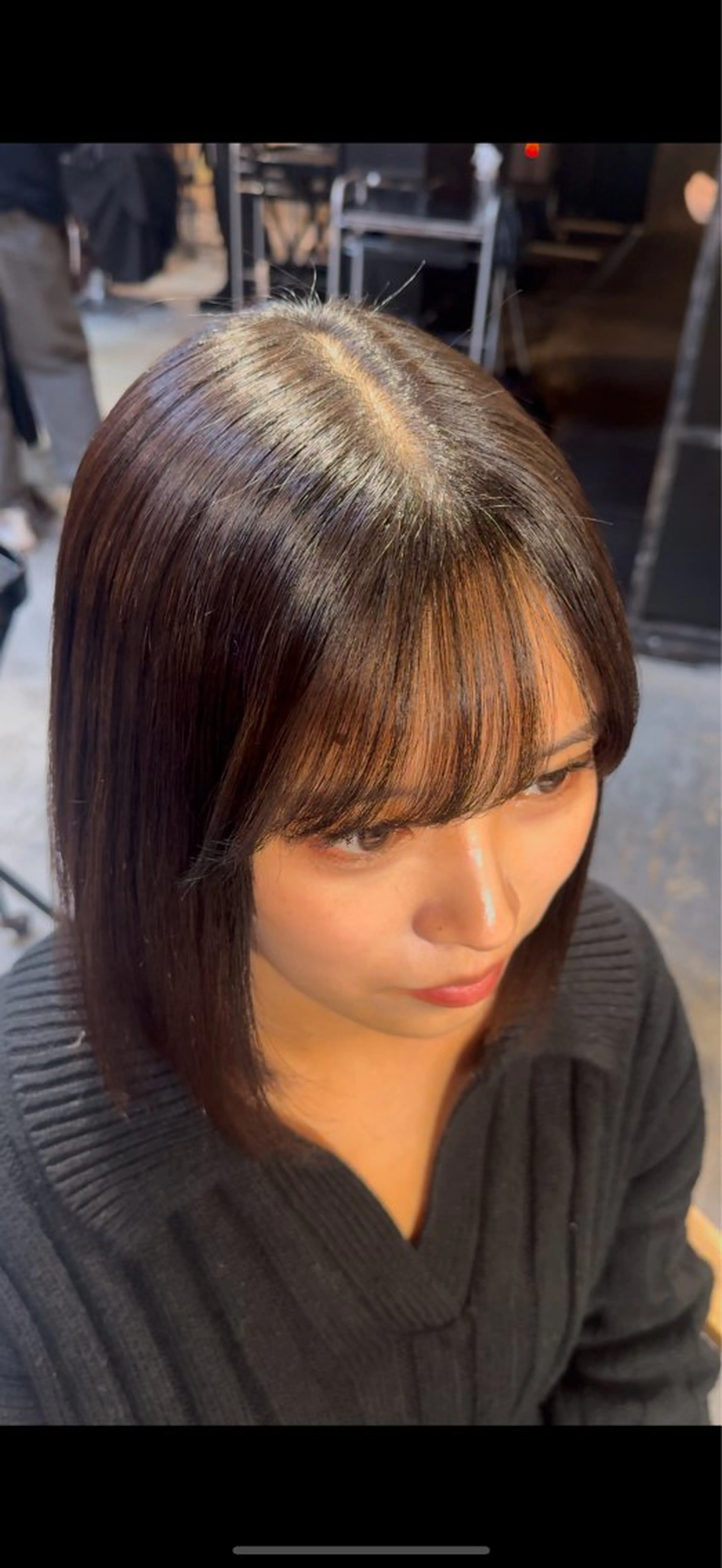 海老沼 佳緒のヘアスタイル