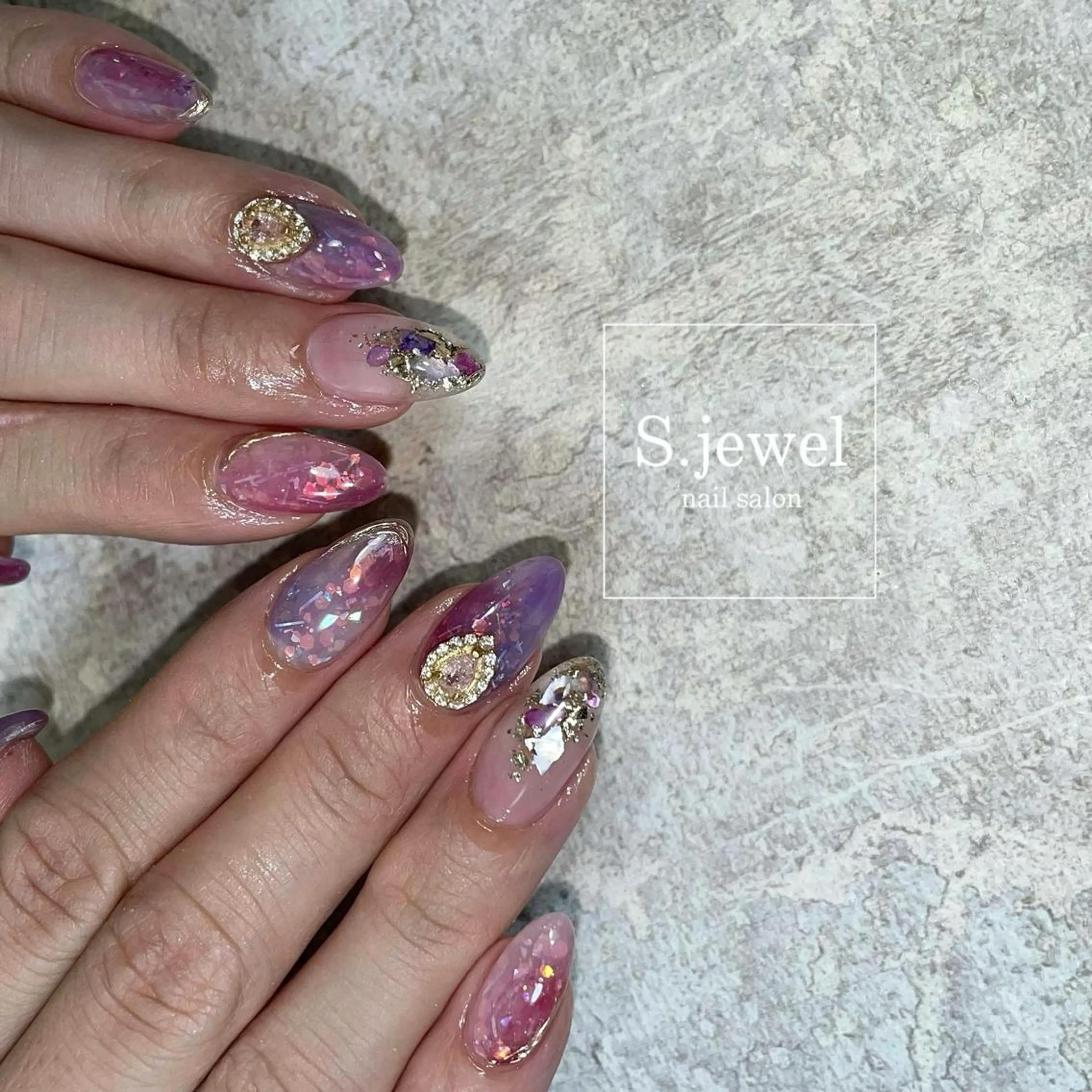 ネイル S♡JEWEL所属・S. JEWELのネイルデザイン