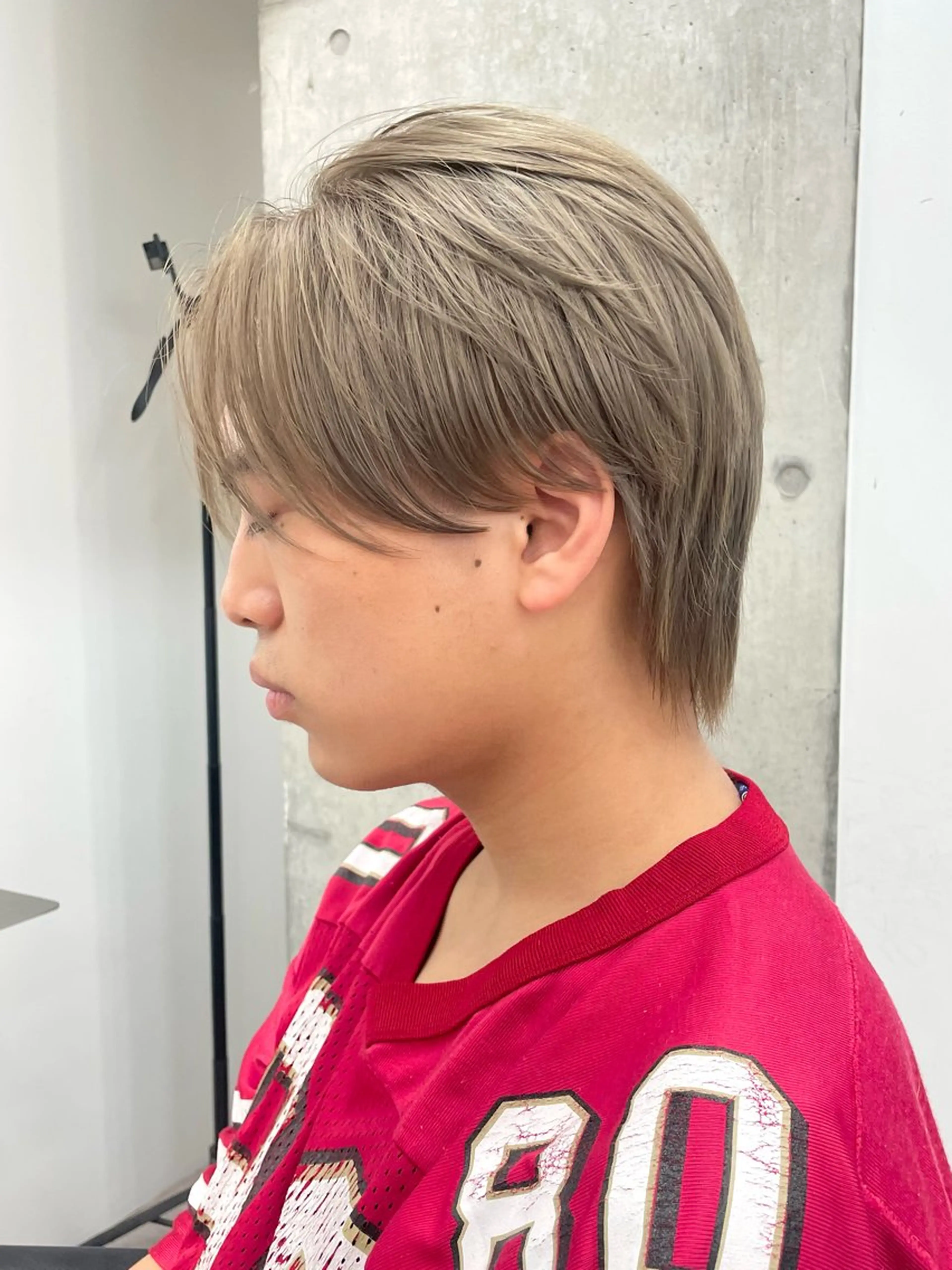 ショート カラー メンズ cinq所属・ハイライトカラー ❤︎hirokoのヘアスタイル