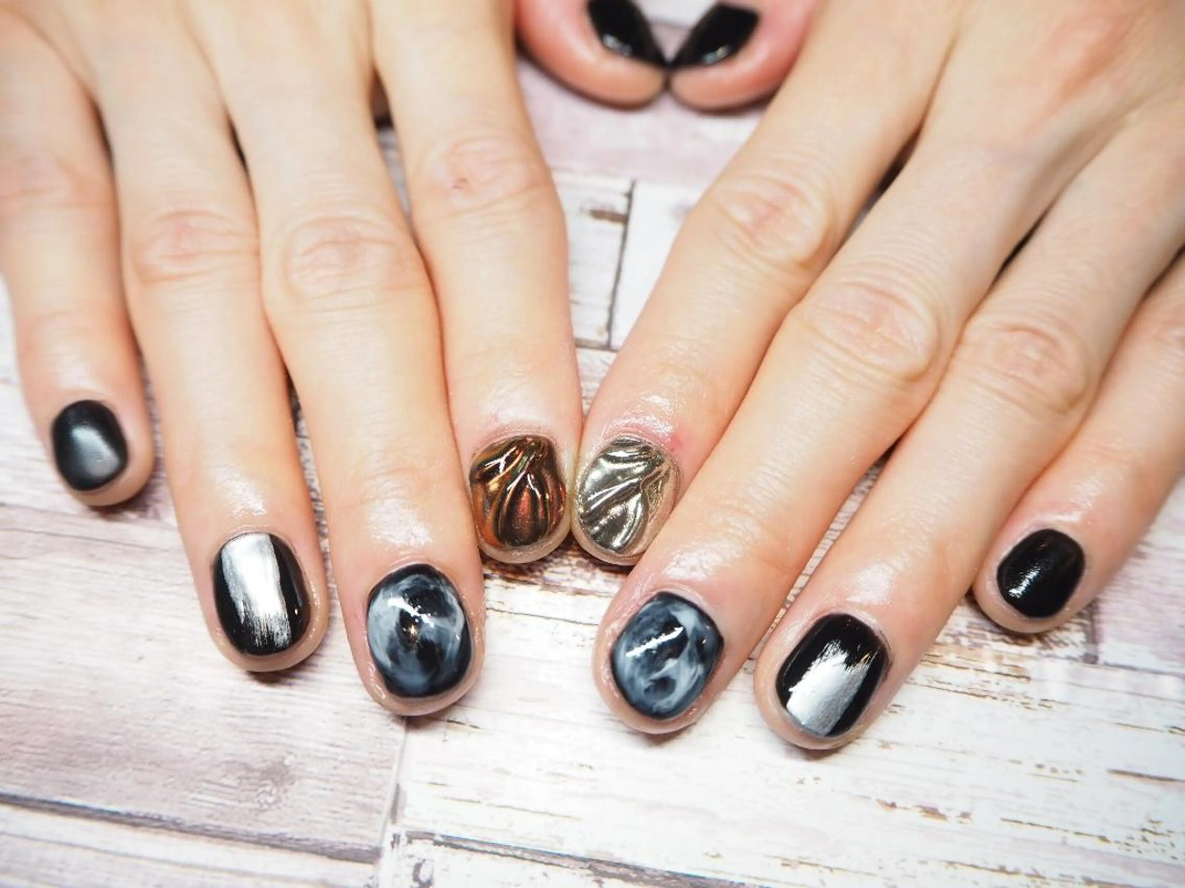 ネイル メンズ メンズネイル ConneQt所属・ETHOSENSE. kimikaのネイルデザイン