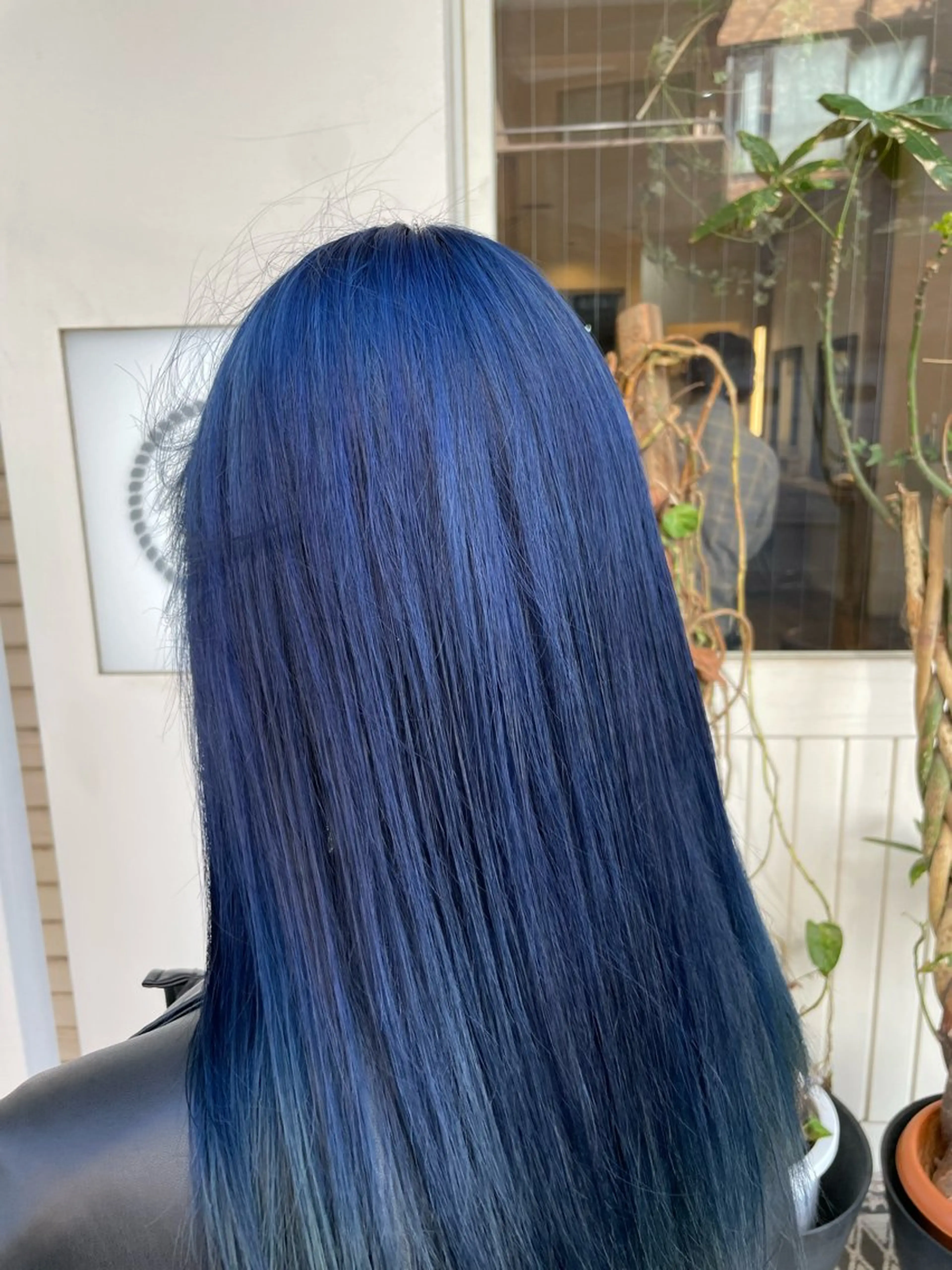 カラー ブリーチ ネイビーカラー 髪質改善 ☆髪質改善☆ 河野真也のヘアスタイル