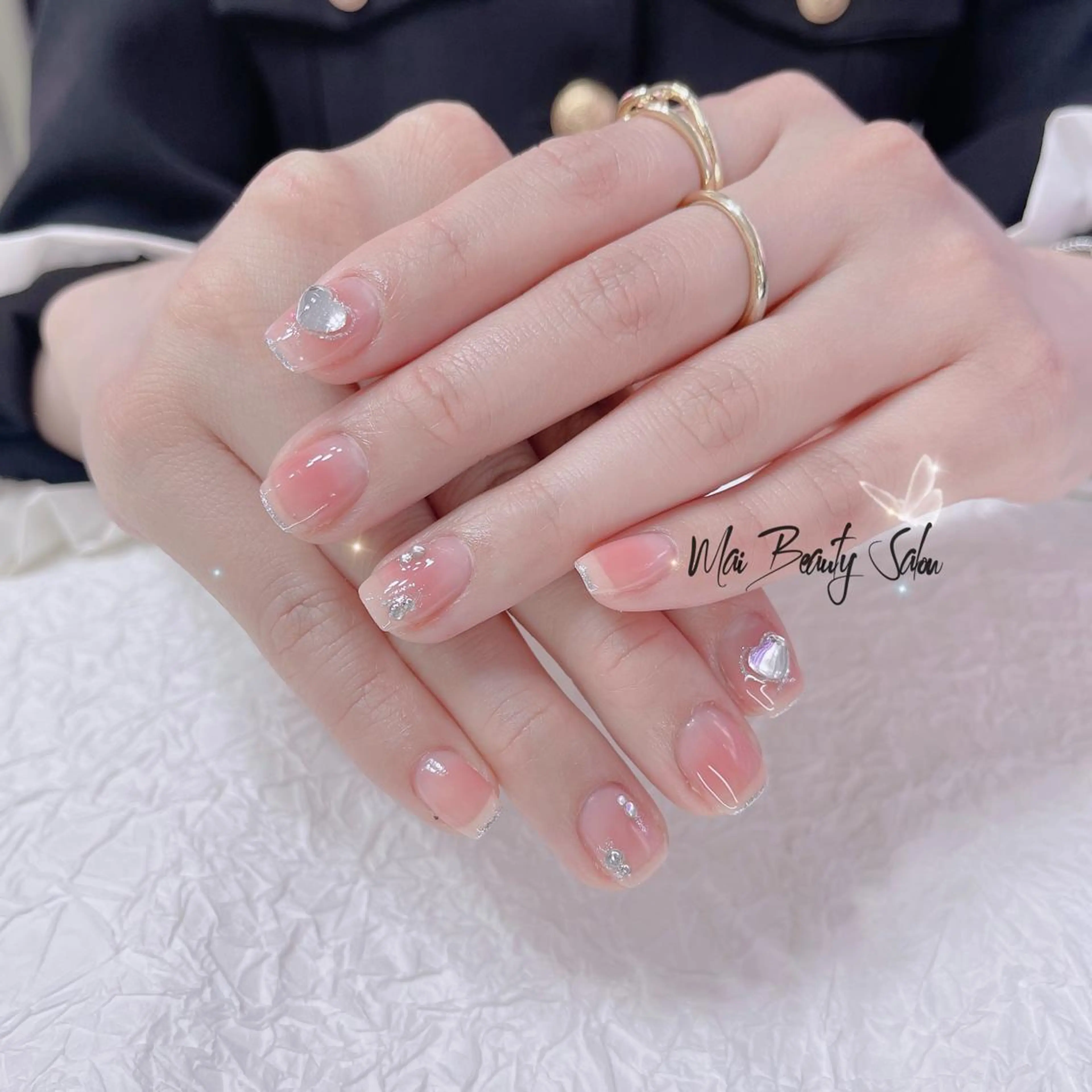 ネイル フットネイル ジェルネイル マグネットネイル パラジェル ワンホンネイル MaiBeauty Niのネイルデザイン