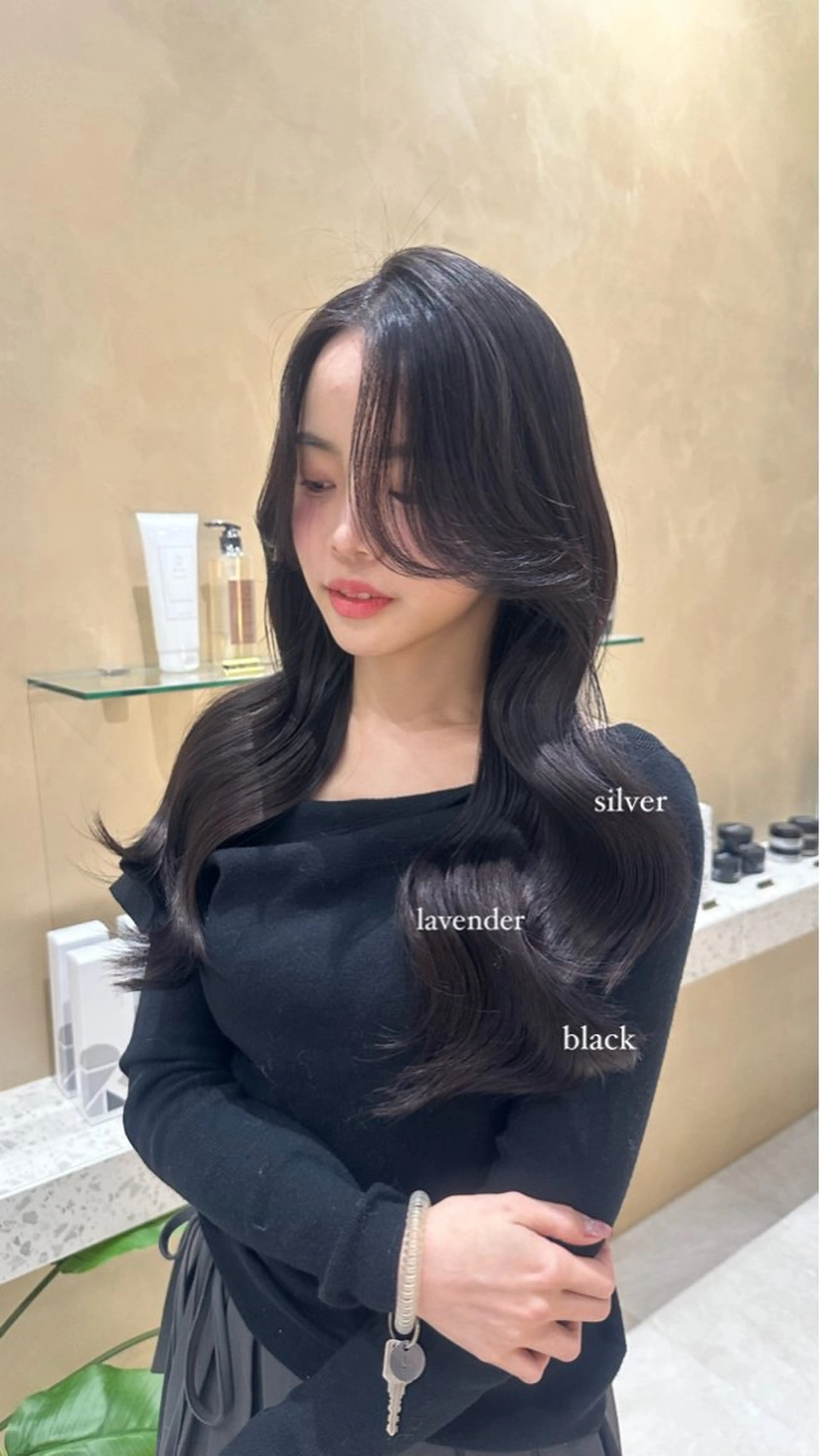 ロング カラー 中韓style 💄🤍愛子🇨🇳のヘアスタイル