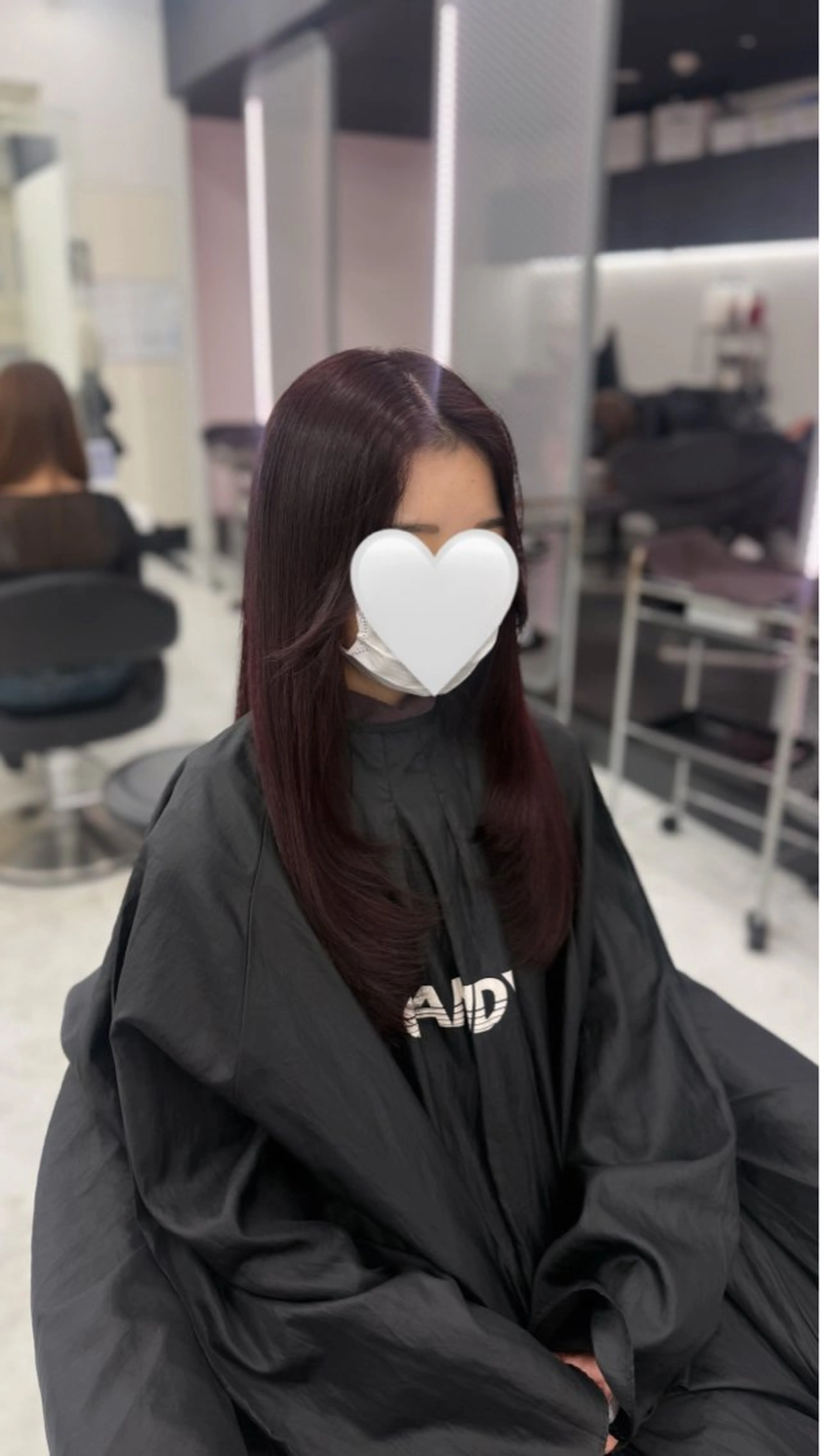 ロング カラー ヘアアレンジ ブリーチ ダブルカラー ブリーチなしカラー レッドカラー カット ヘアカラー トリートメント ヘッドスパ ヘアセット 🎀Girly艶髪カ ラー🎀Harukaのヘアスタイル