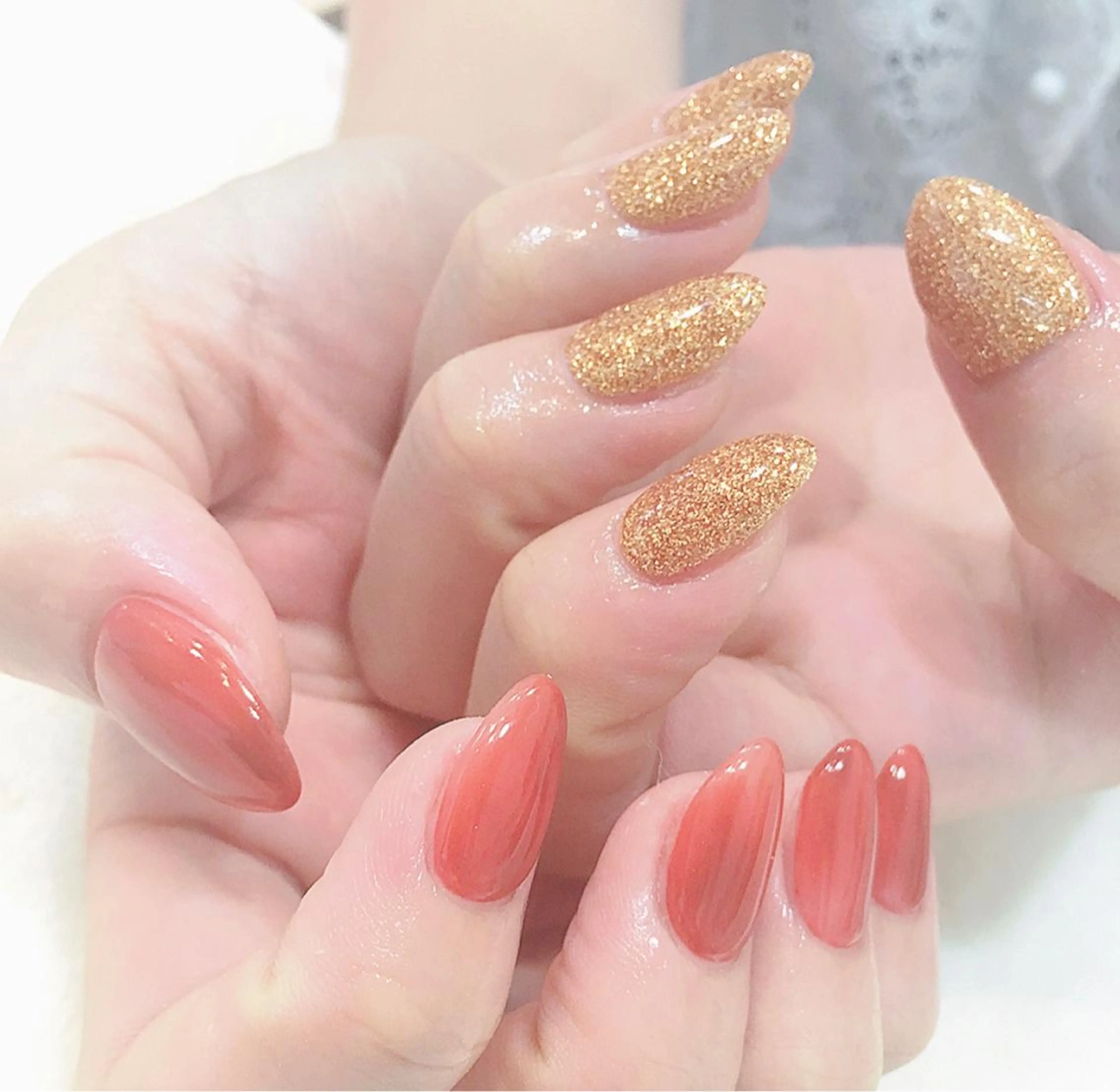 カラー パーマ ヘアアレンジ メンズ キッズ ネイル マツエク・マツパ feey ⁑erinaのネイルデザイン