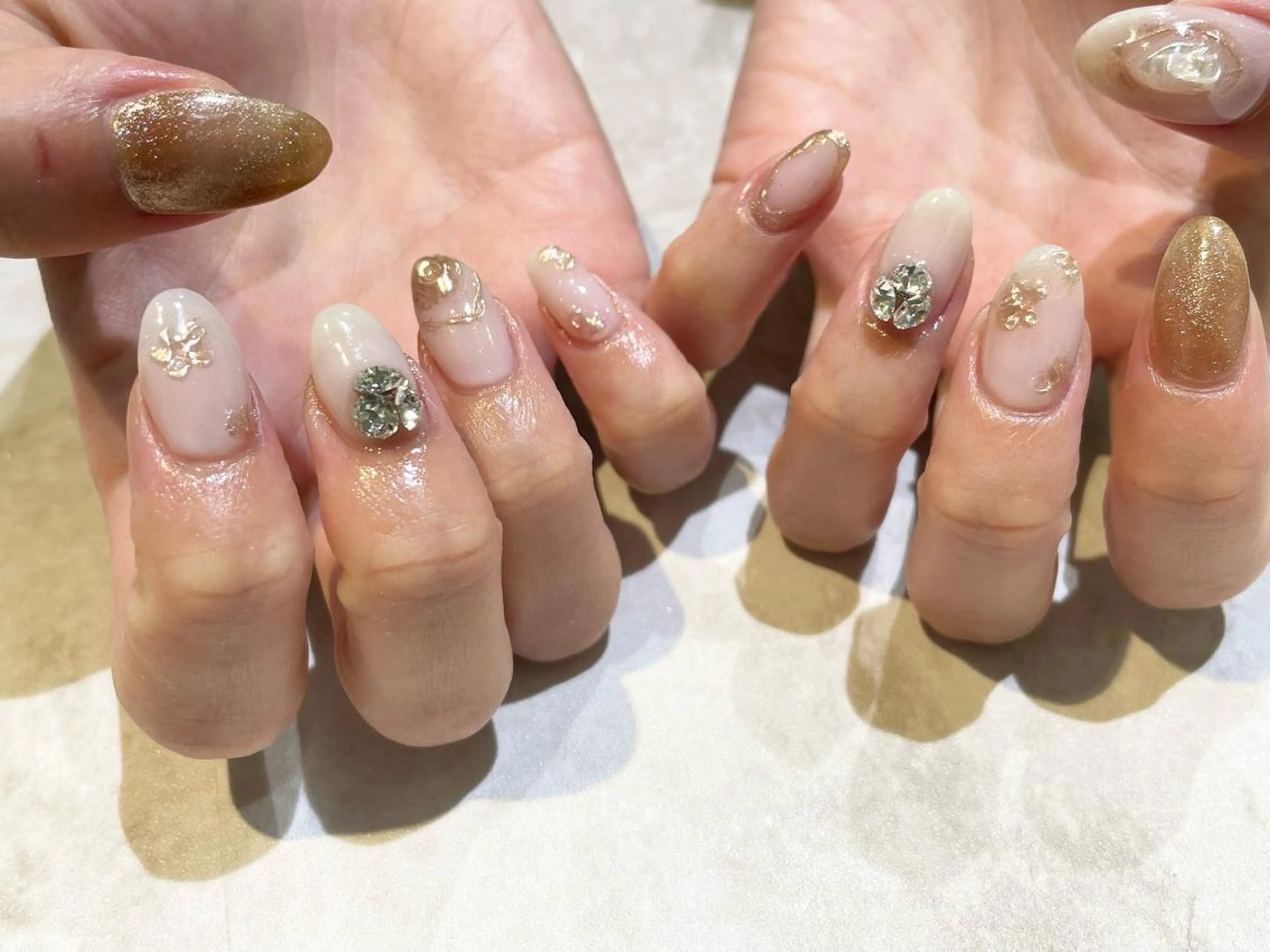 ネイル 舞田 苑香のネイルデザイン