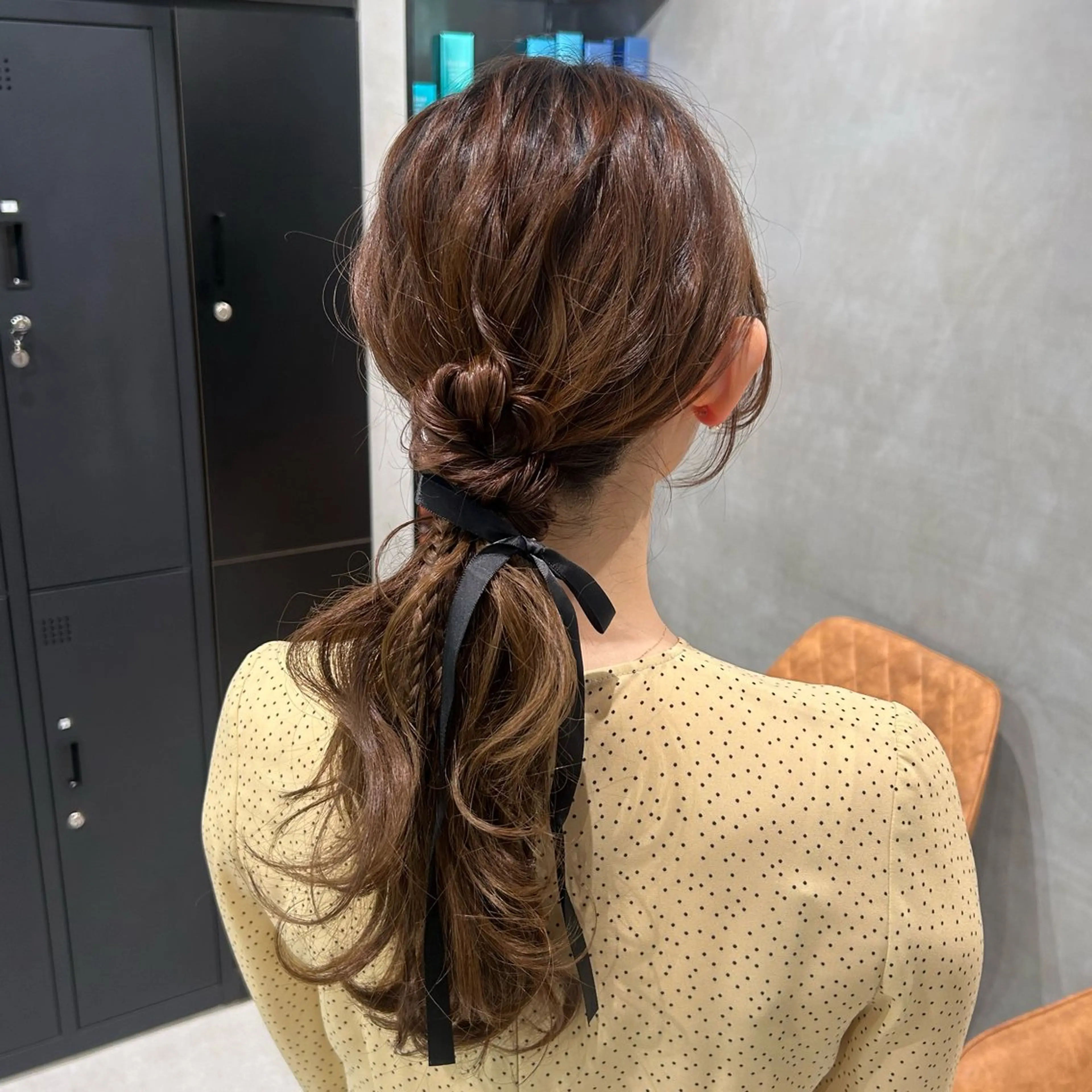 ヘアアレンジ 透明感カラー🫧 ✴︎meiのヘアスタイル