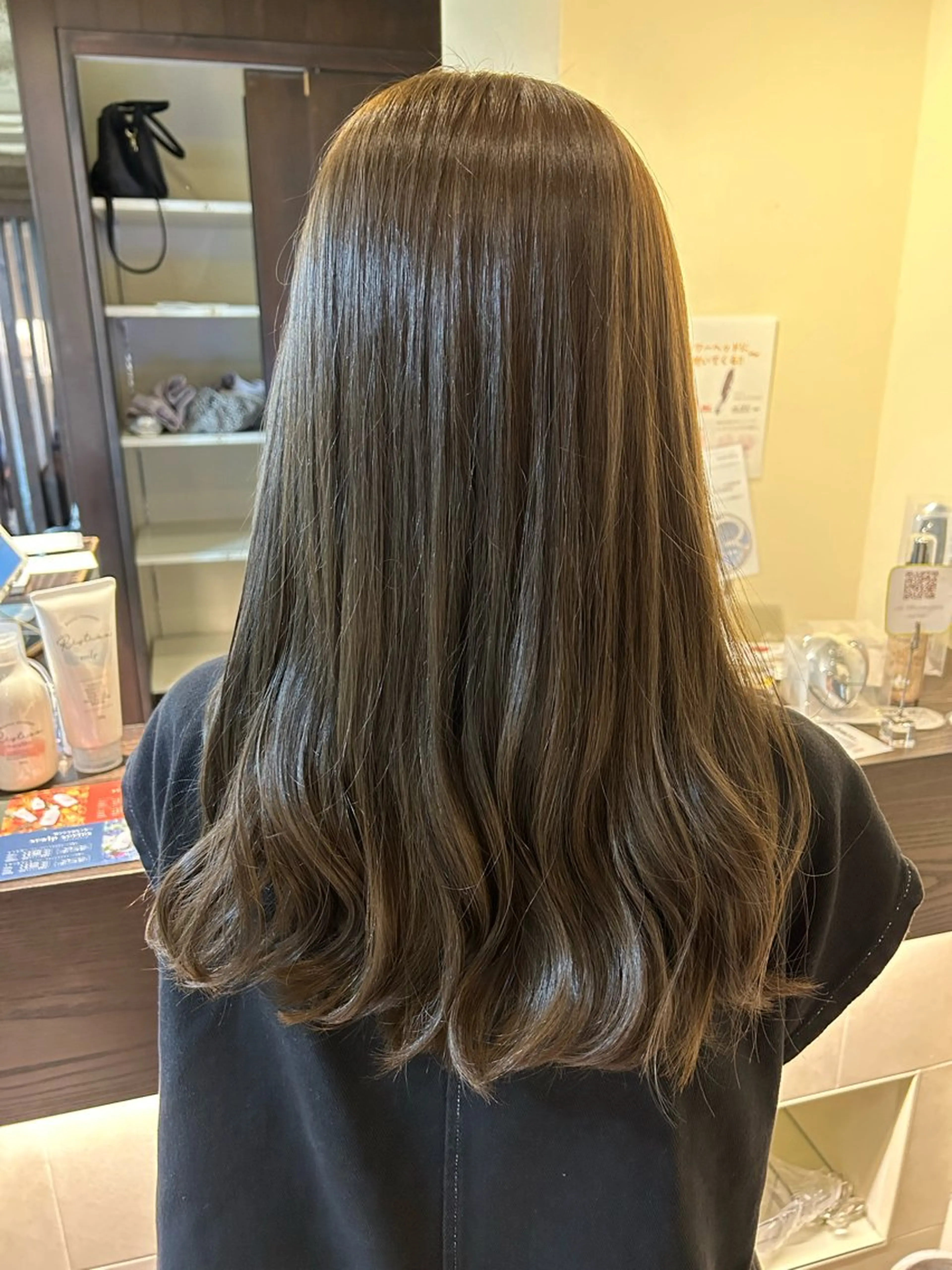 ロング 水谷 菜央のヘアスタイル