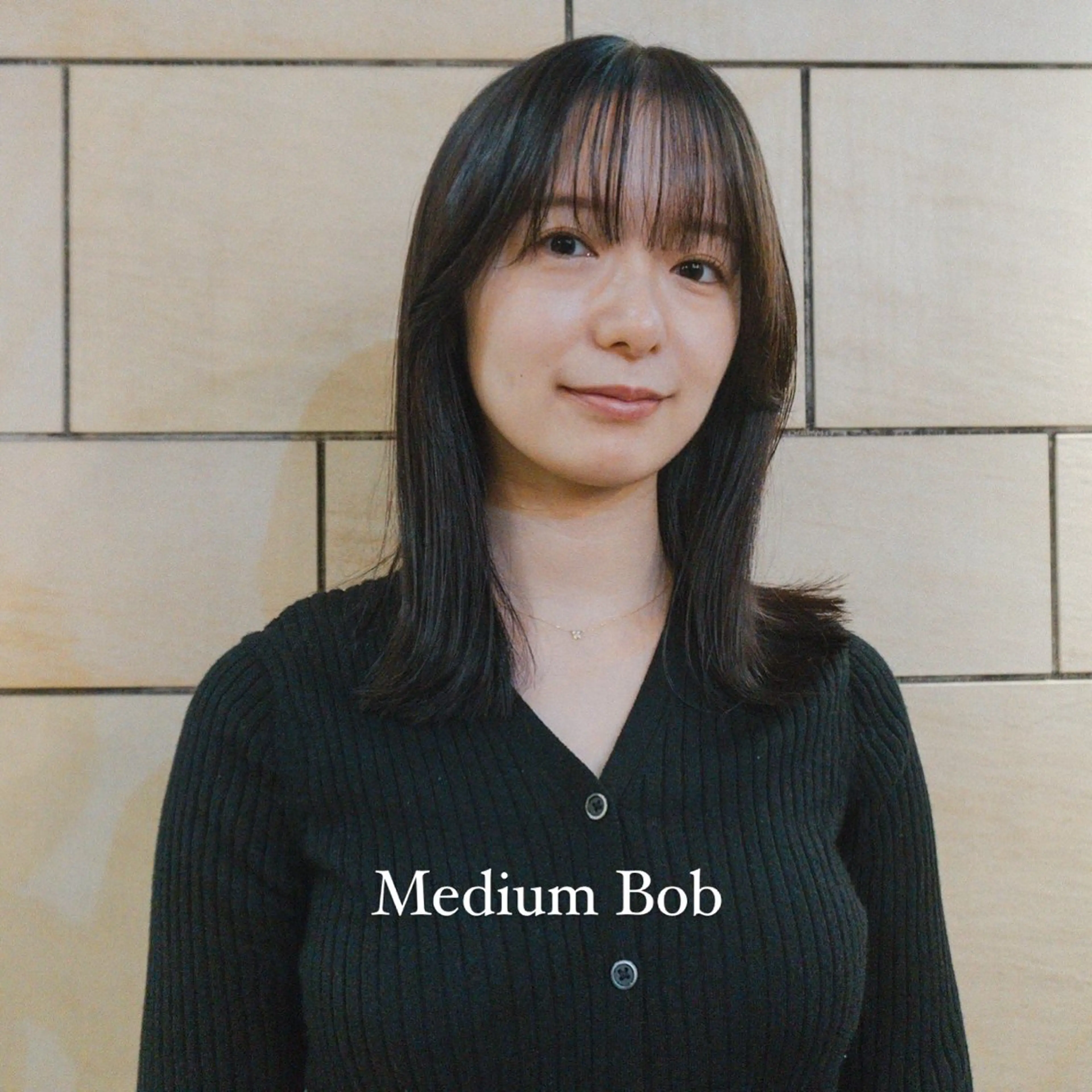 ミディアム ボブ 外ハネヘア 🌿ボブ パーマ高橋啓太🌿のヘアスタイル
