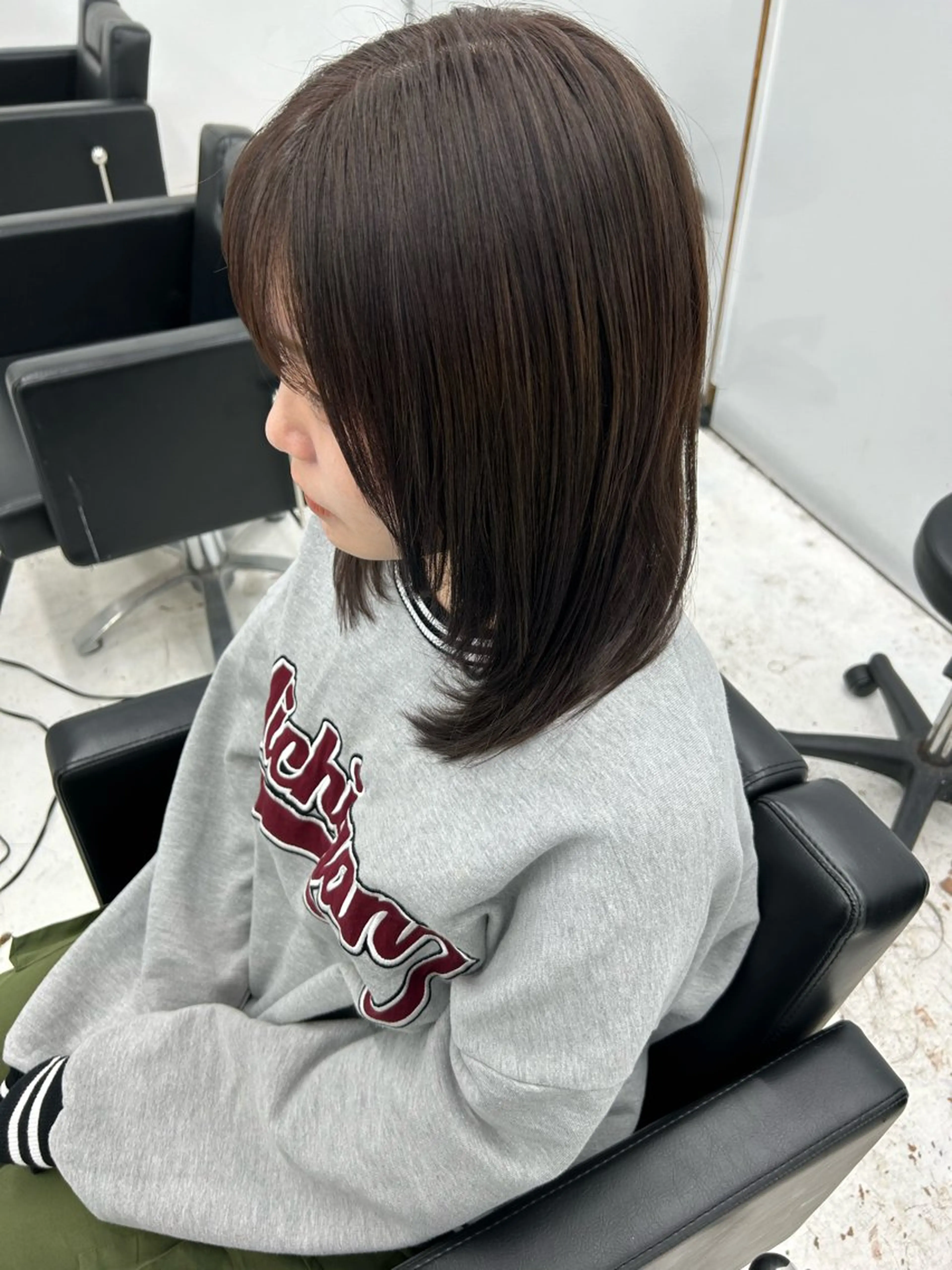 ミディアム カラー ミディアムレイヤー レイヤーカット カット ヘアカラー 【メンズパーマ特化】 🍏網中勇喜のヘアスタイル