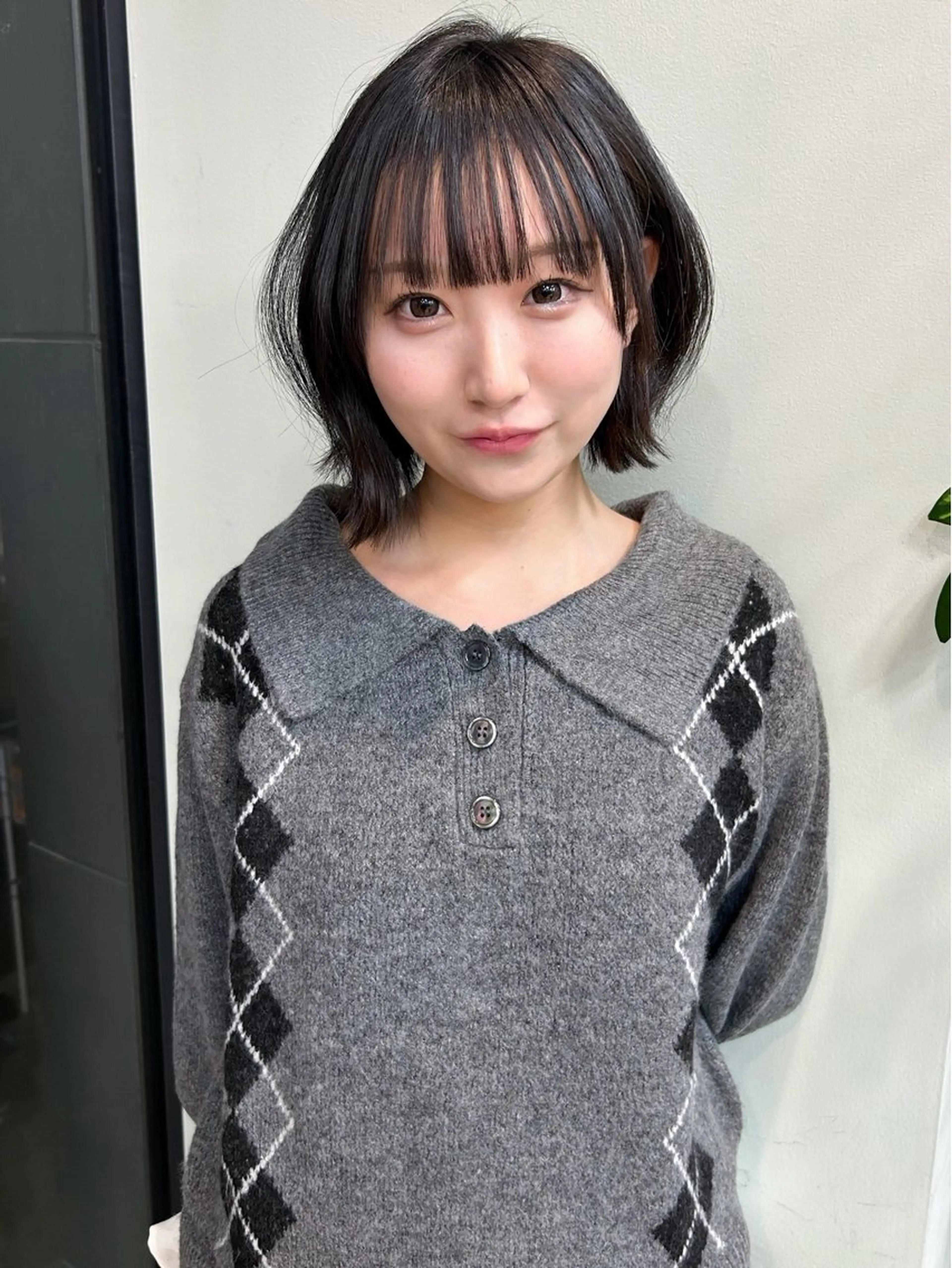 ショート ボブ 外ハネヘア 'AXIS所属・Kanon/ 名古屋/栄のヘアスタイル