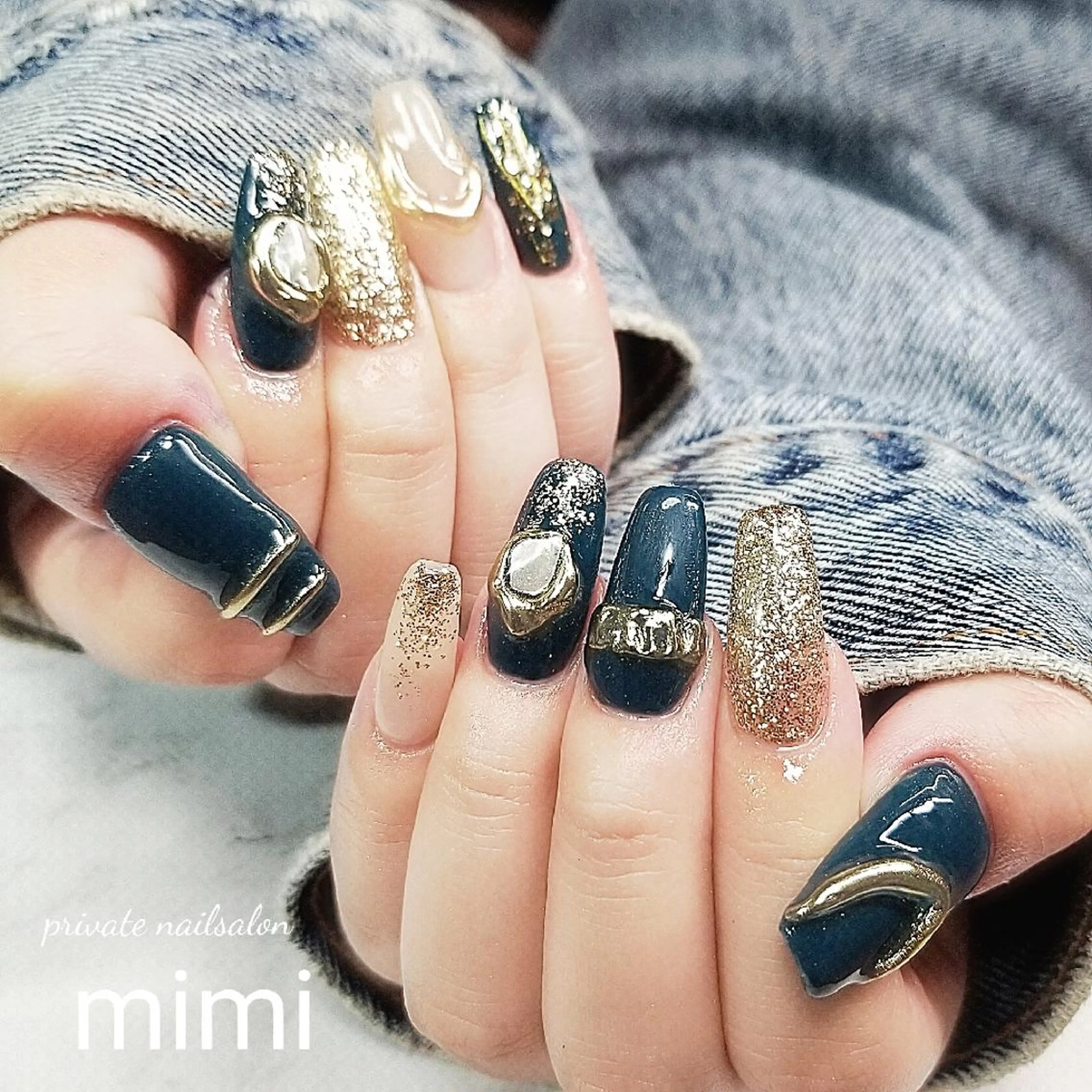 ネイル ハンドネイル 博多ネイル ｍｉｍｉのネイルデザイン