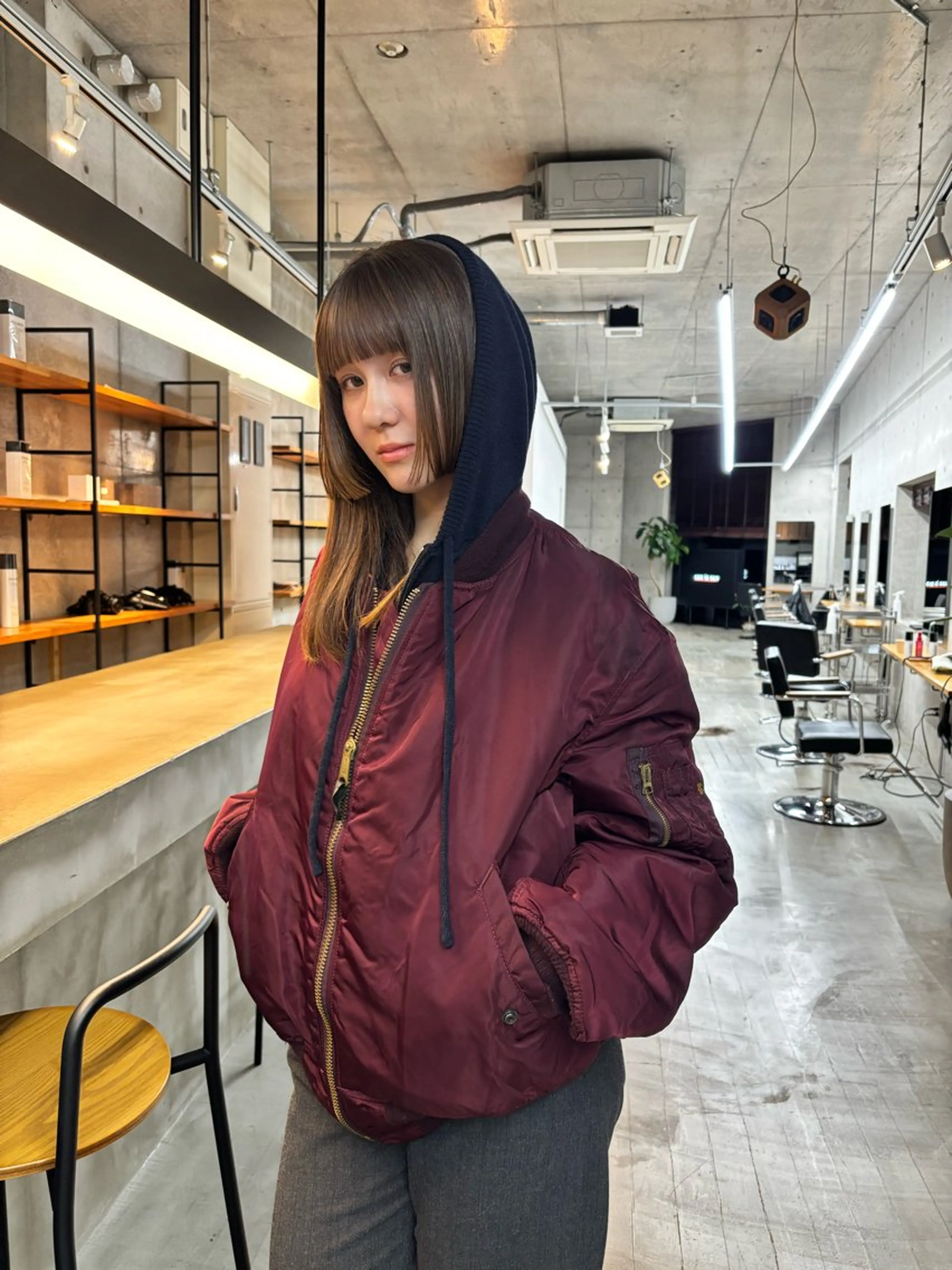 ミディアム son hair所属・葉 /透明感カラーのヘアスタイル