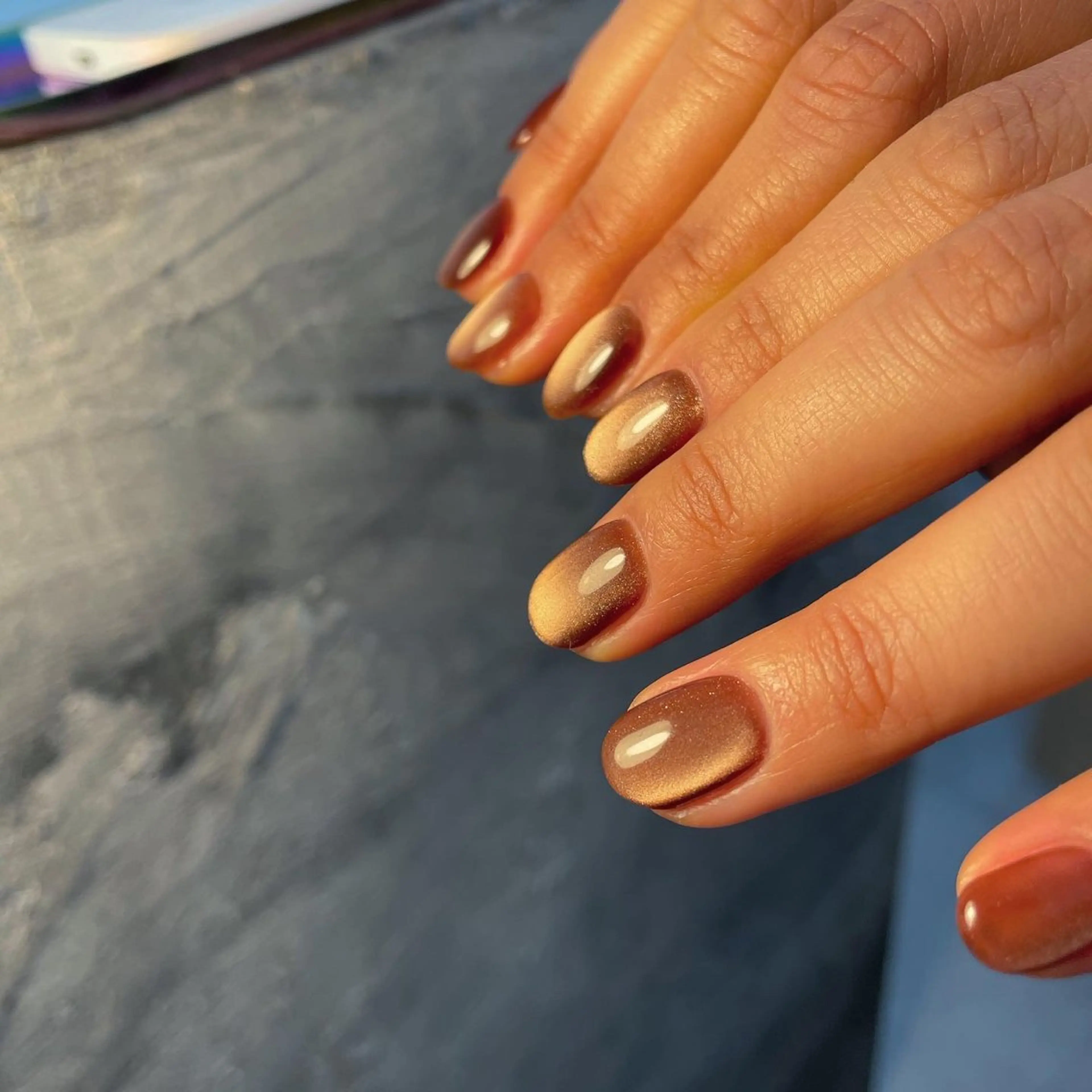 マグネットネイル💡10本/オフ無料(フィルイン)の写真