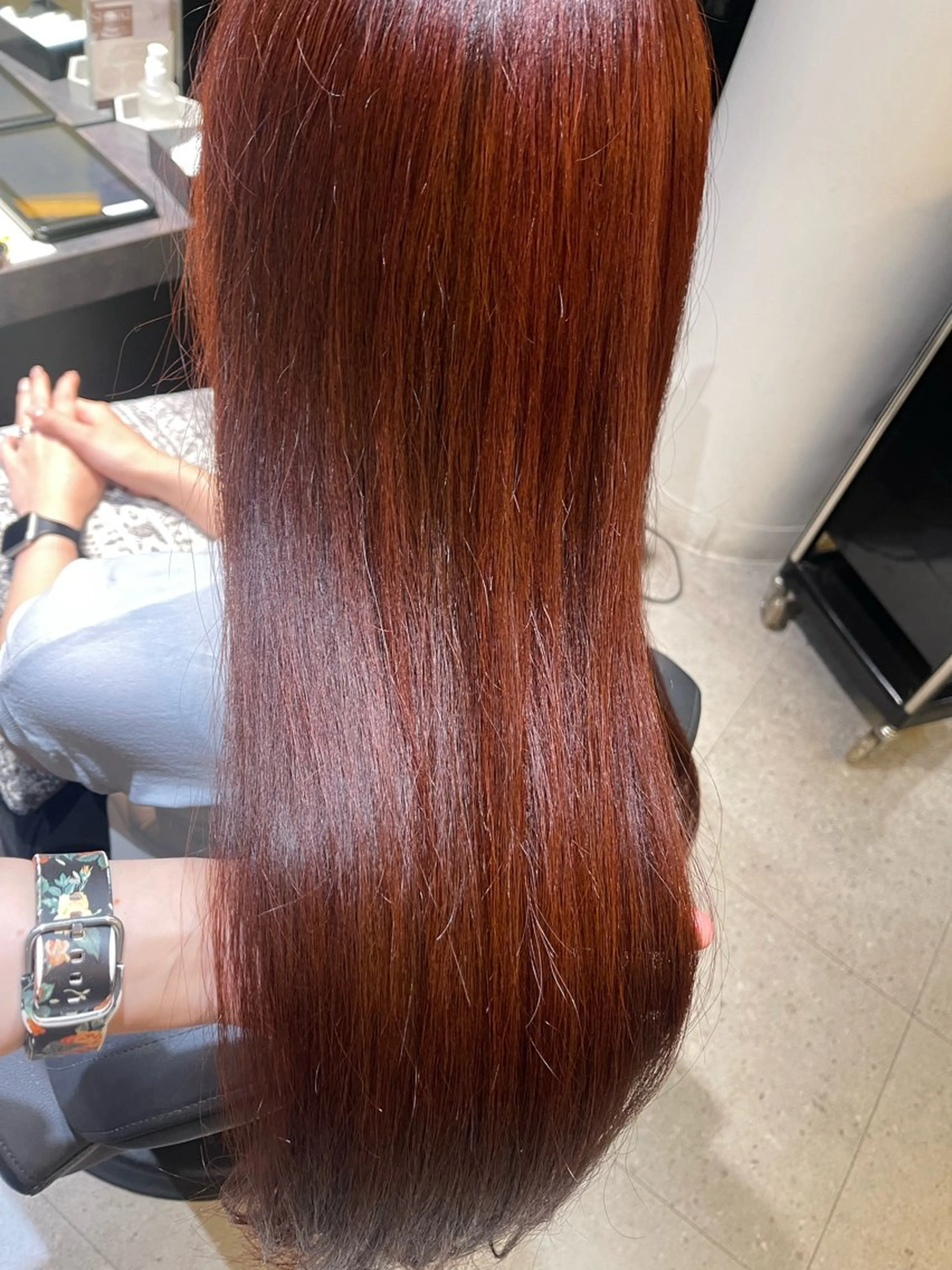 ミディアム カット ヘアカラー トリートメント 似合わせカラー❣️ 🥀Ayane🥀のヘアスタイル