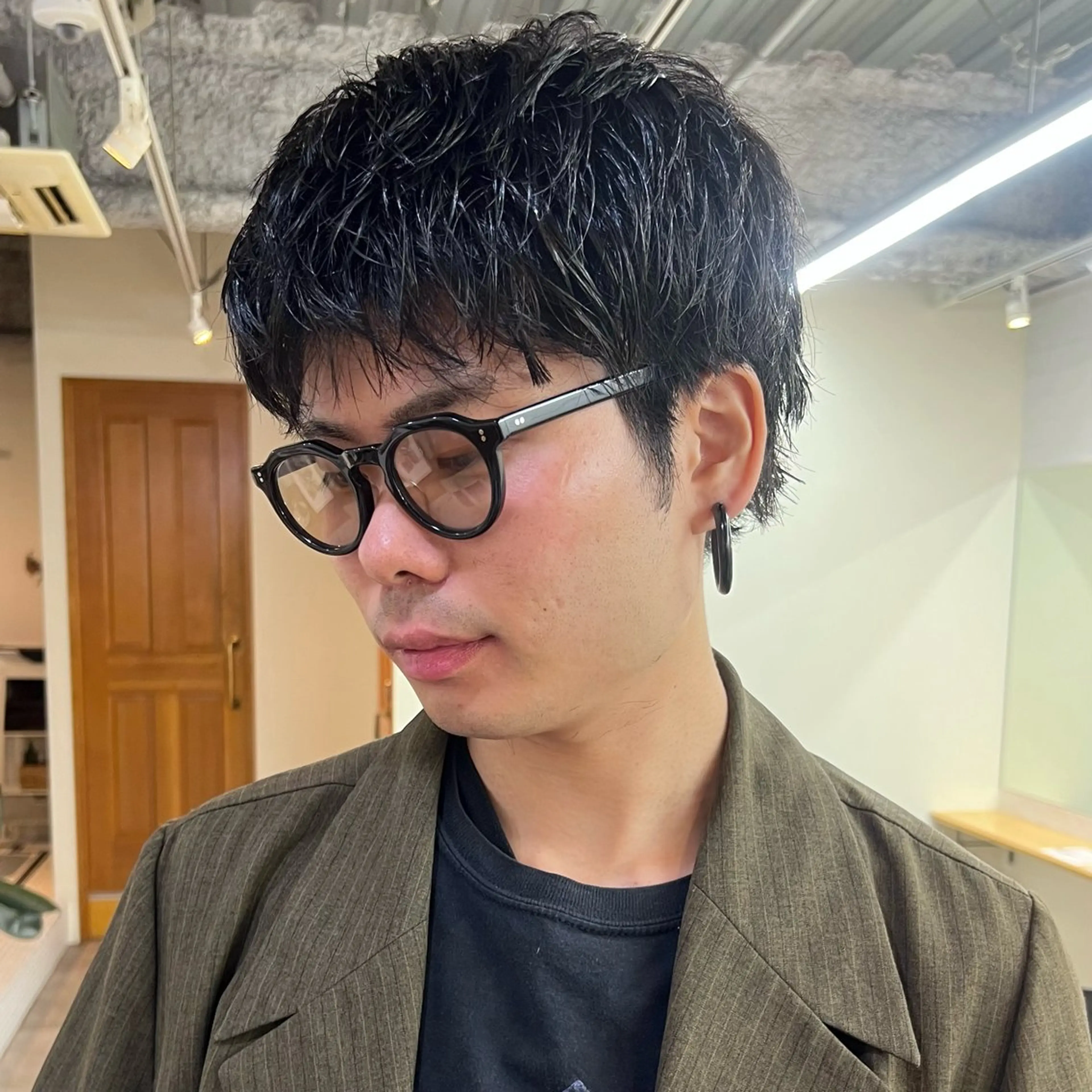 ショート メンズ ショートヘア 大人メンズヘア メンズパーマSHUNのヘアスタイル