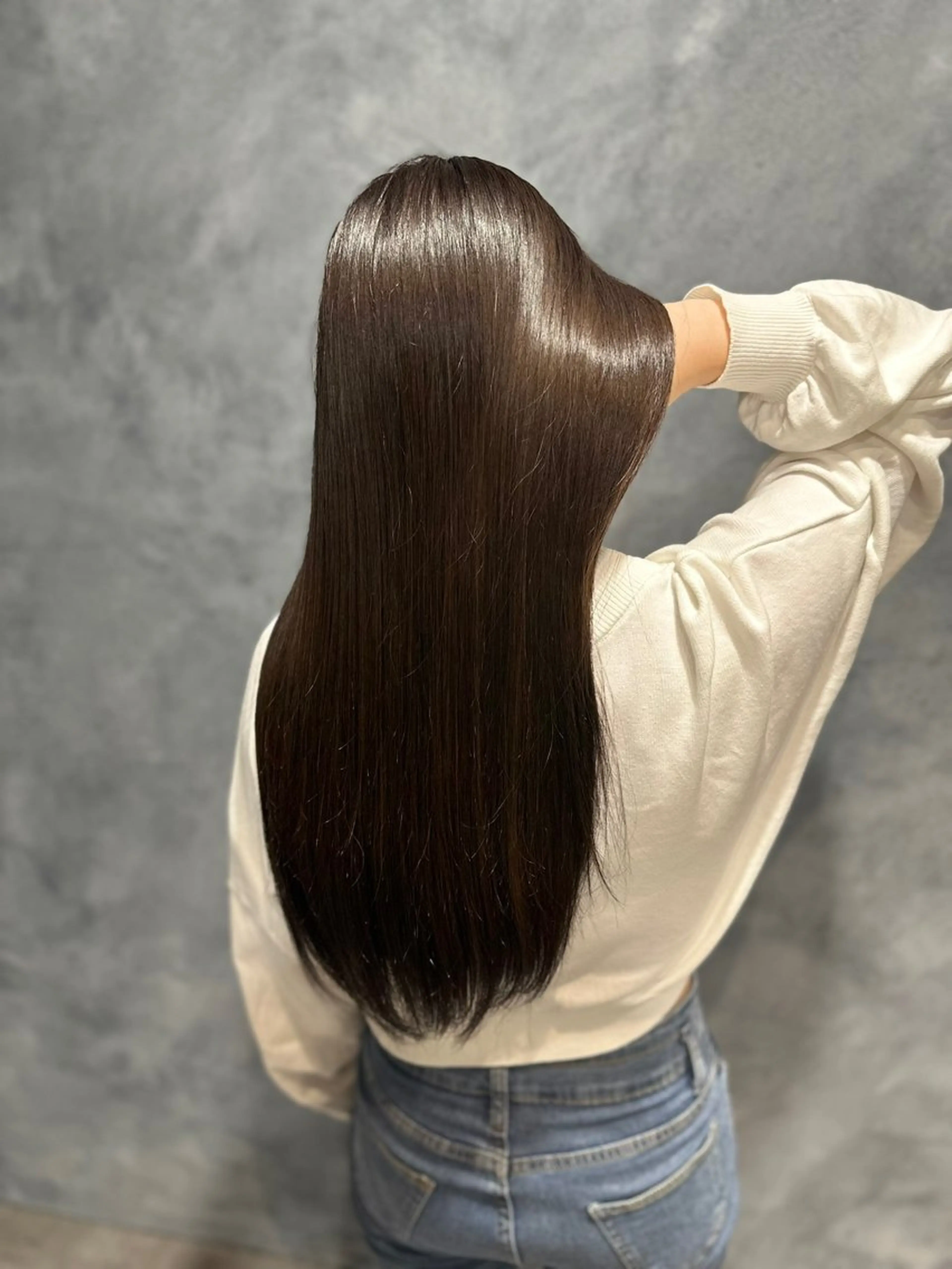 ロング カット 縮毛矯正 otto所属・福島フミヤ /縮毛矯正/立川のヘアスタイル