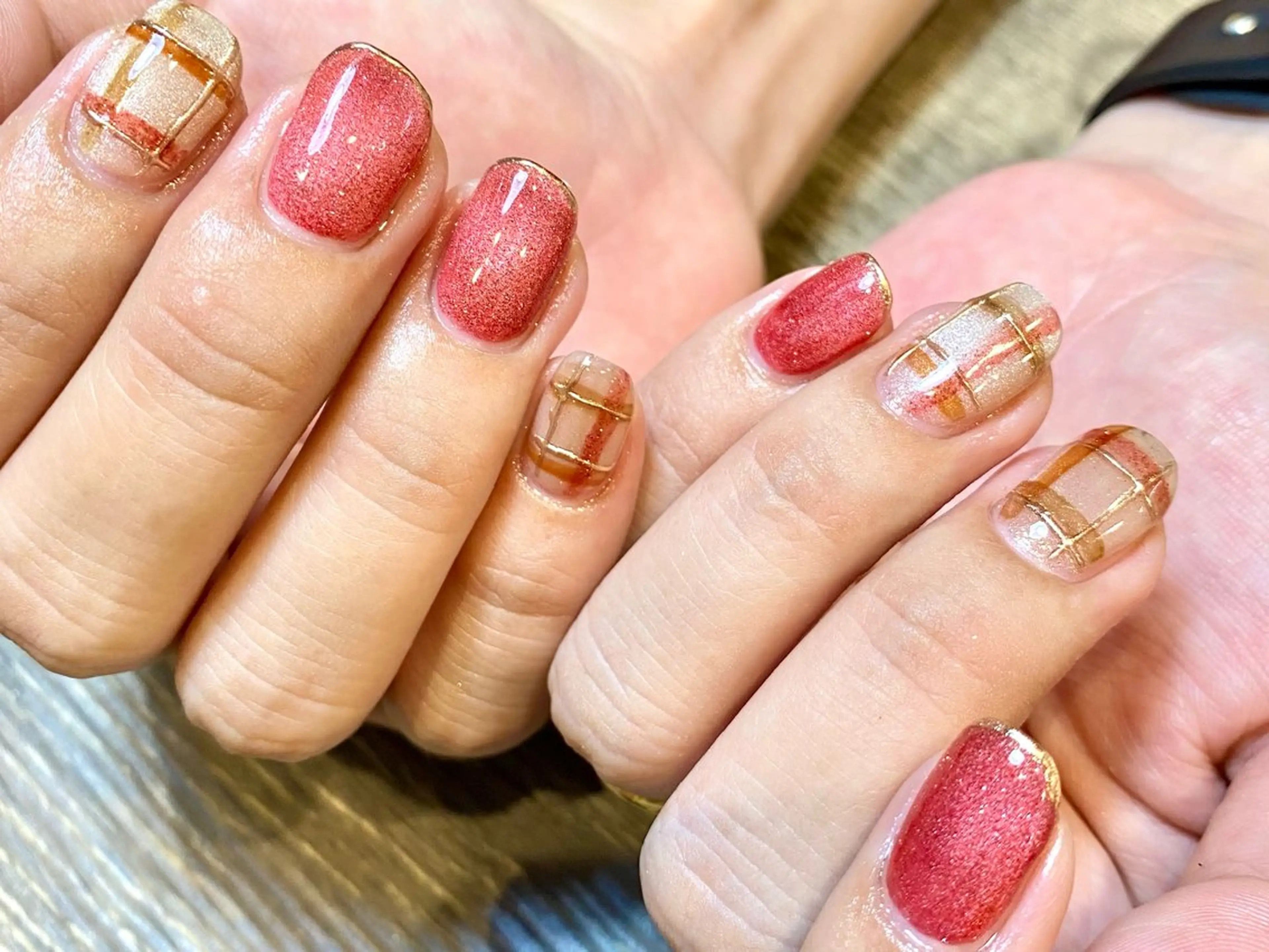 ミディアム ハンドネイル Mikami Nanaのネイルデザイン