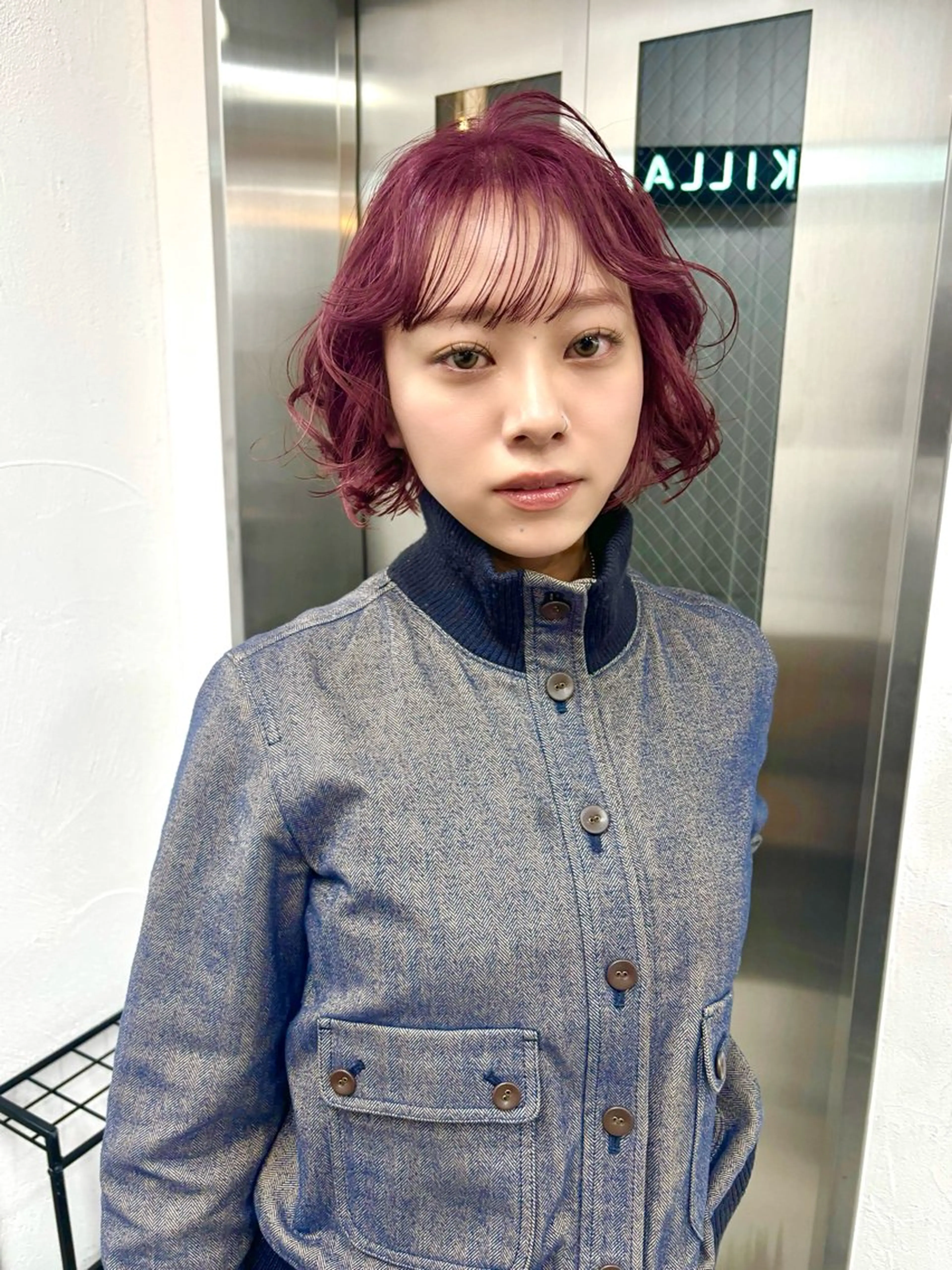 ショート カラー ヘアカラー ハイトーンカラー/ hinata🪽のヘアスタイル