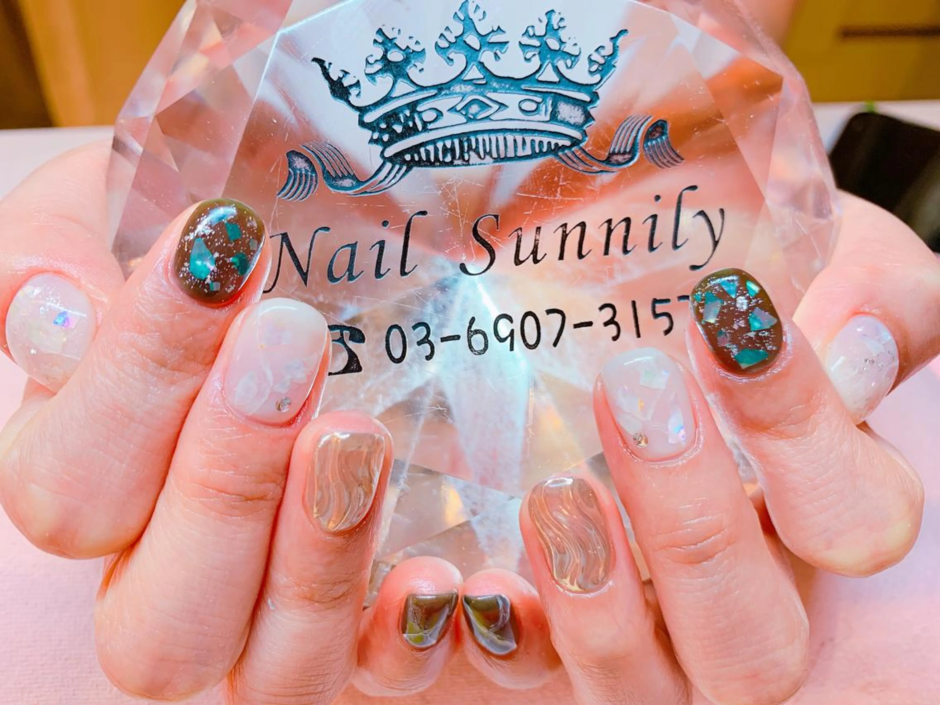 ネイル 長さだし専門店 M2　rikaのネイルデザイン