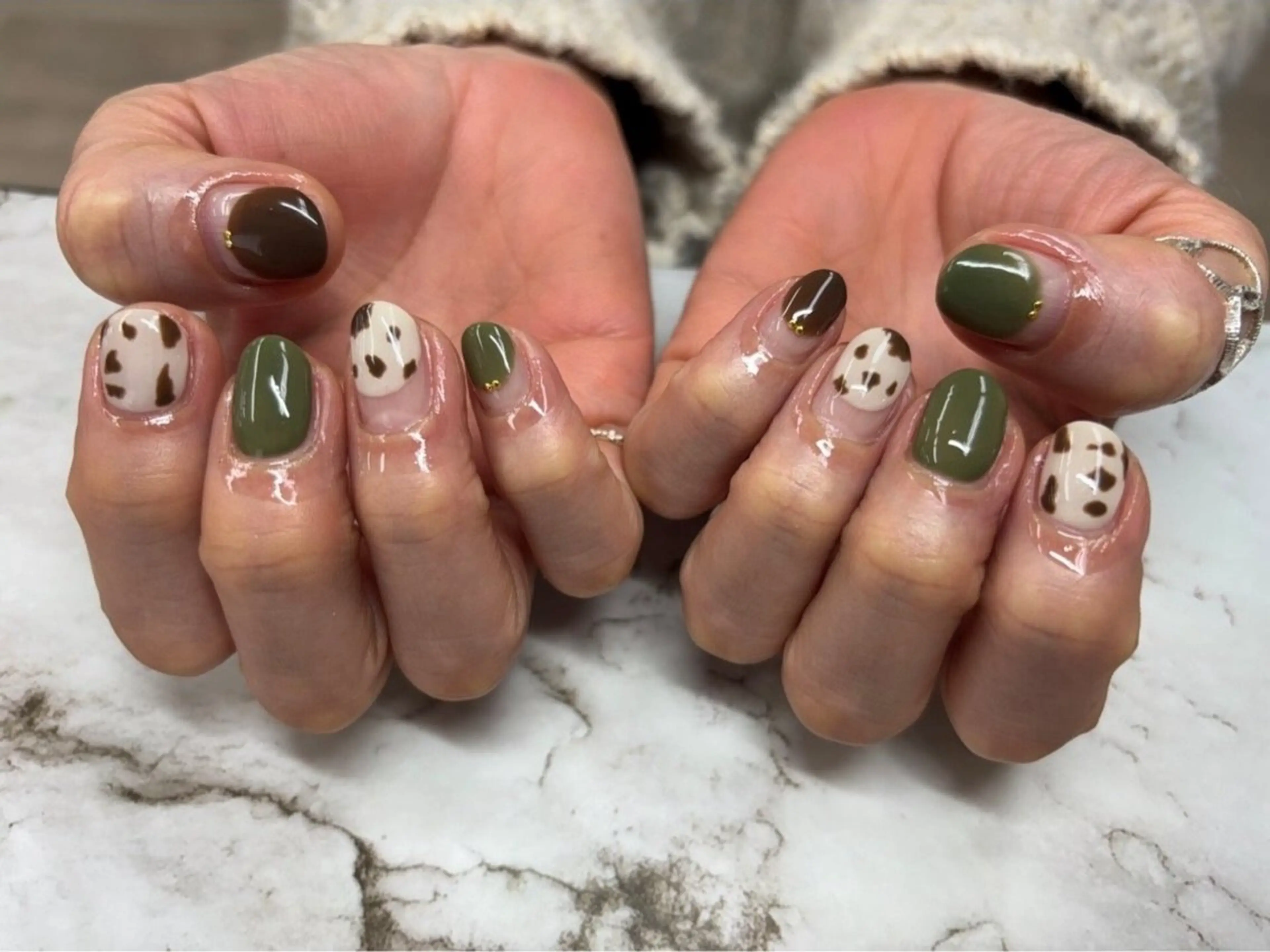 ネイル ハンドネイル nail salon blancheのネイルデザイン