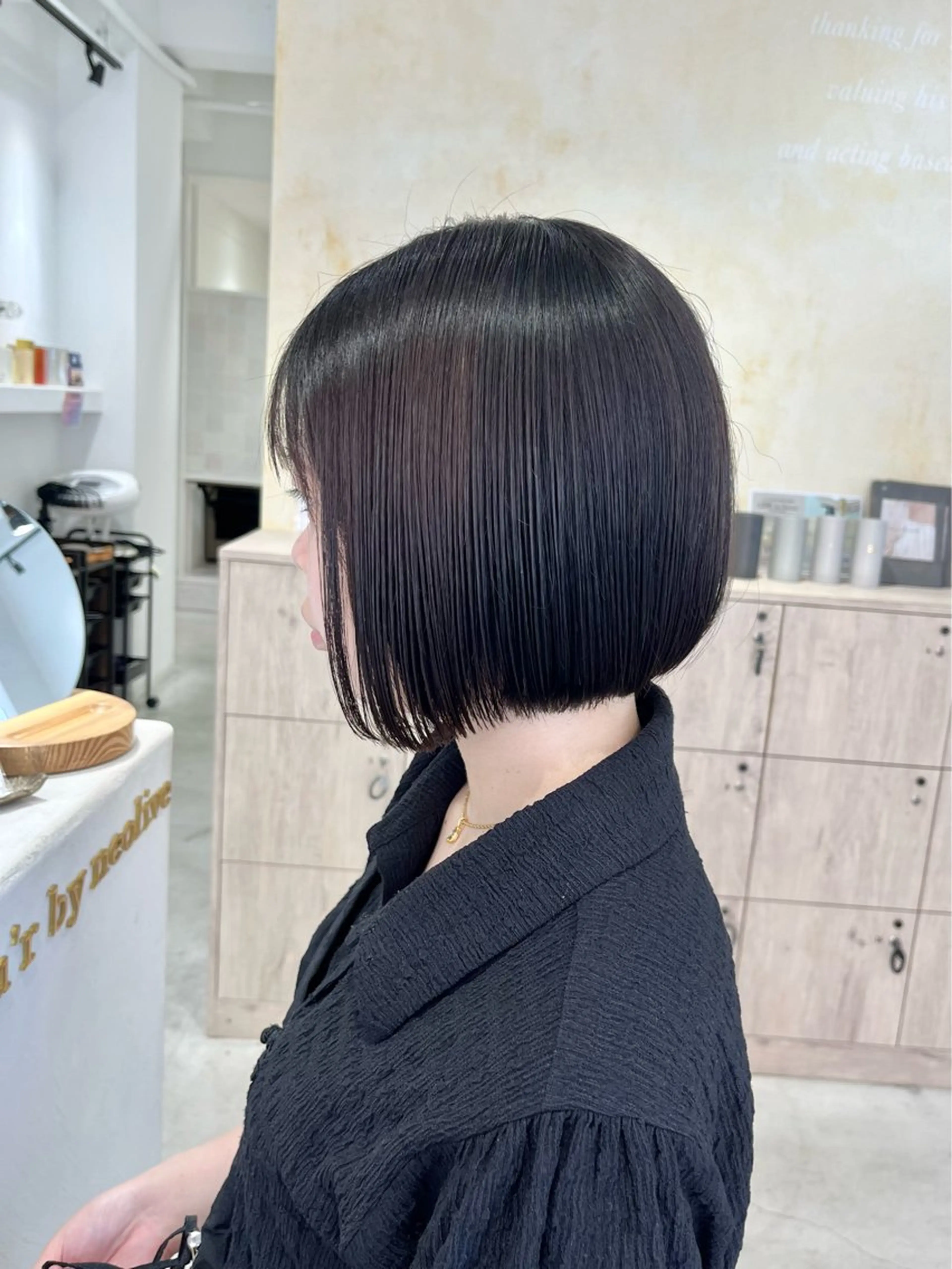 ショート カット ボブ/美髪矯正 /佐藤　奈巳のヘアスタイル