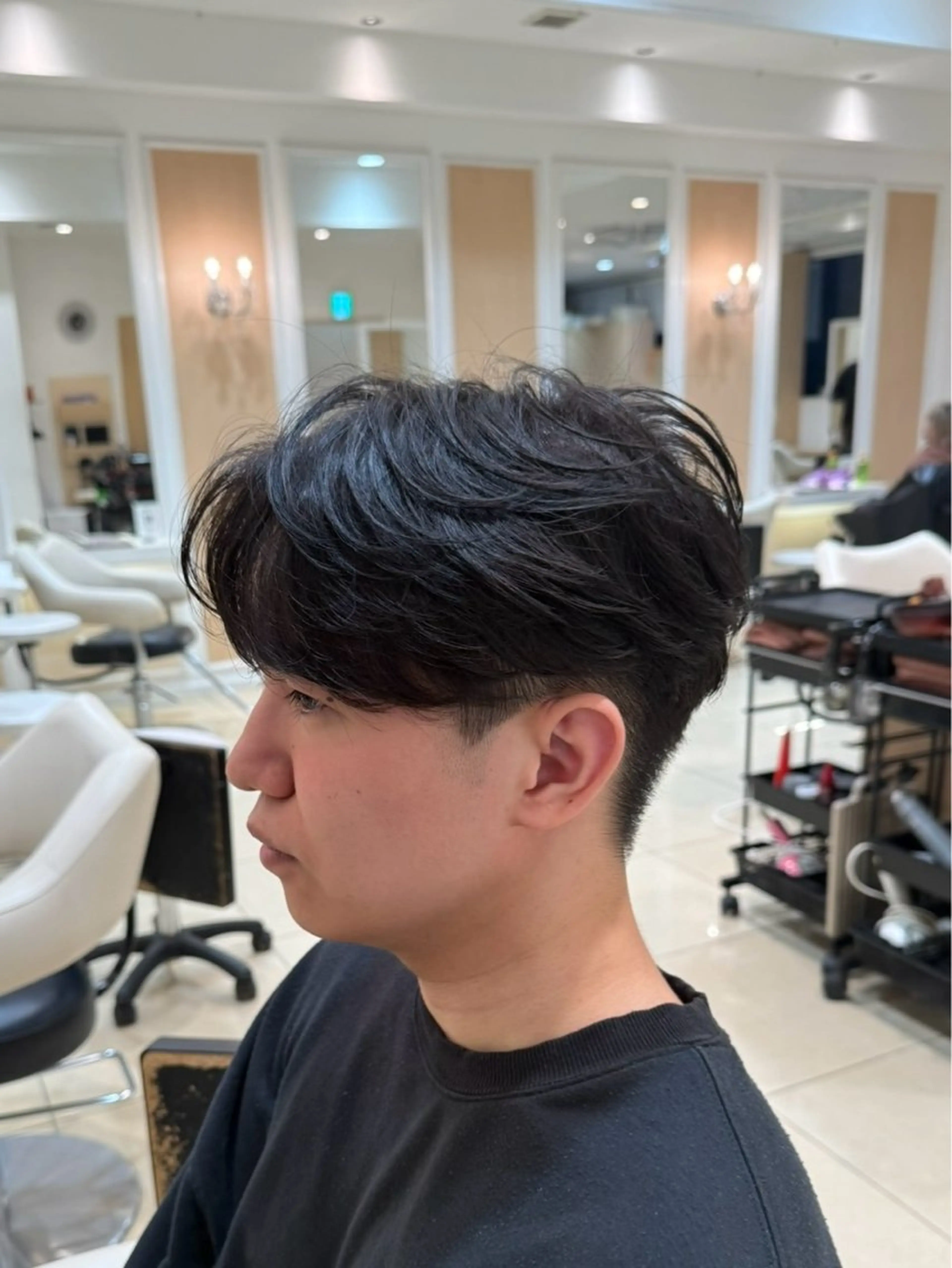 ⛓️メンズカット+パーマ+シャンプーの写真