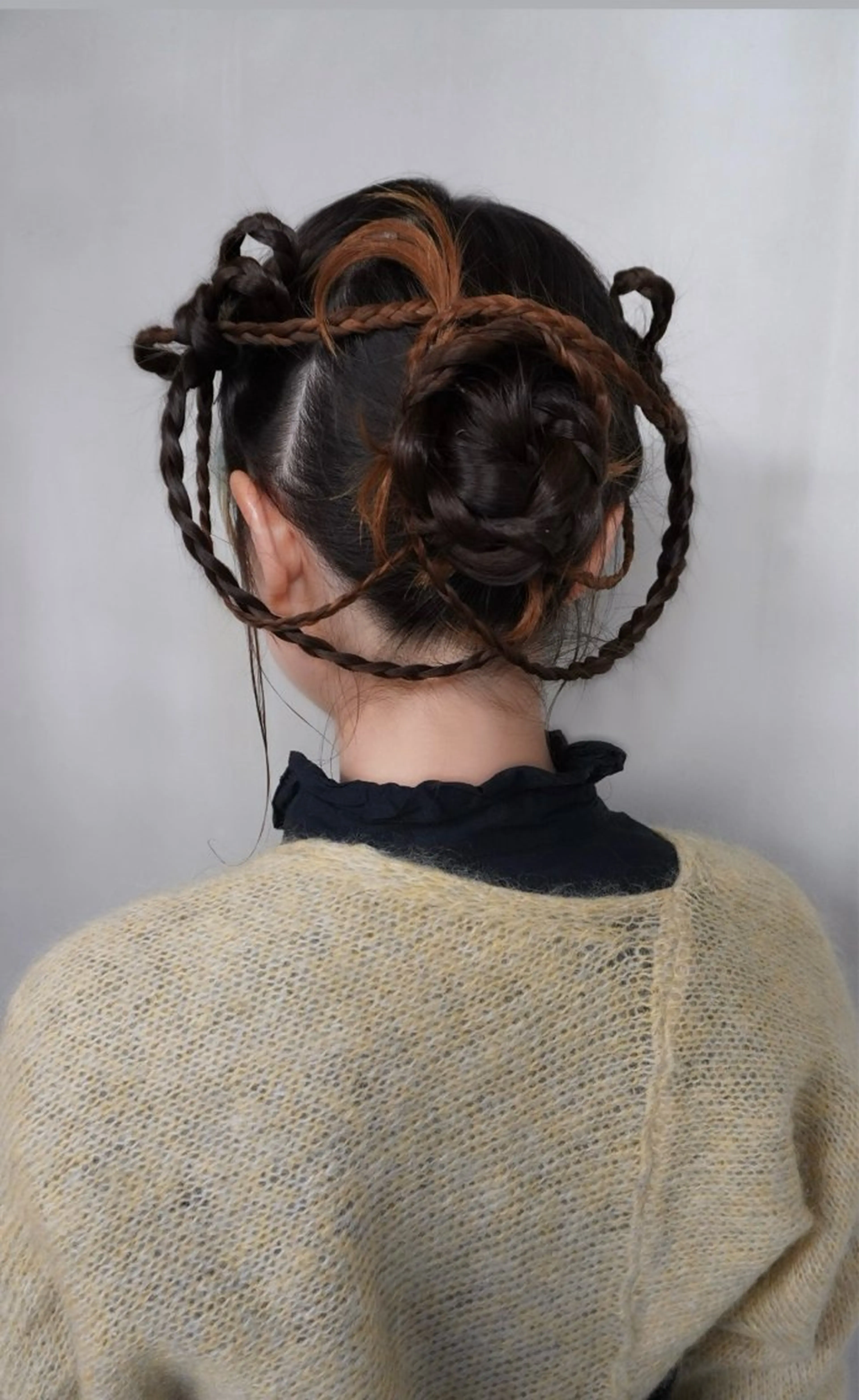 ヘアアレンジ hinata/ ハイトーンカラー🪽のヘアスタイル