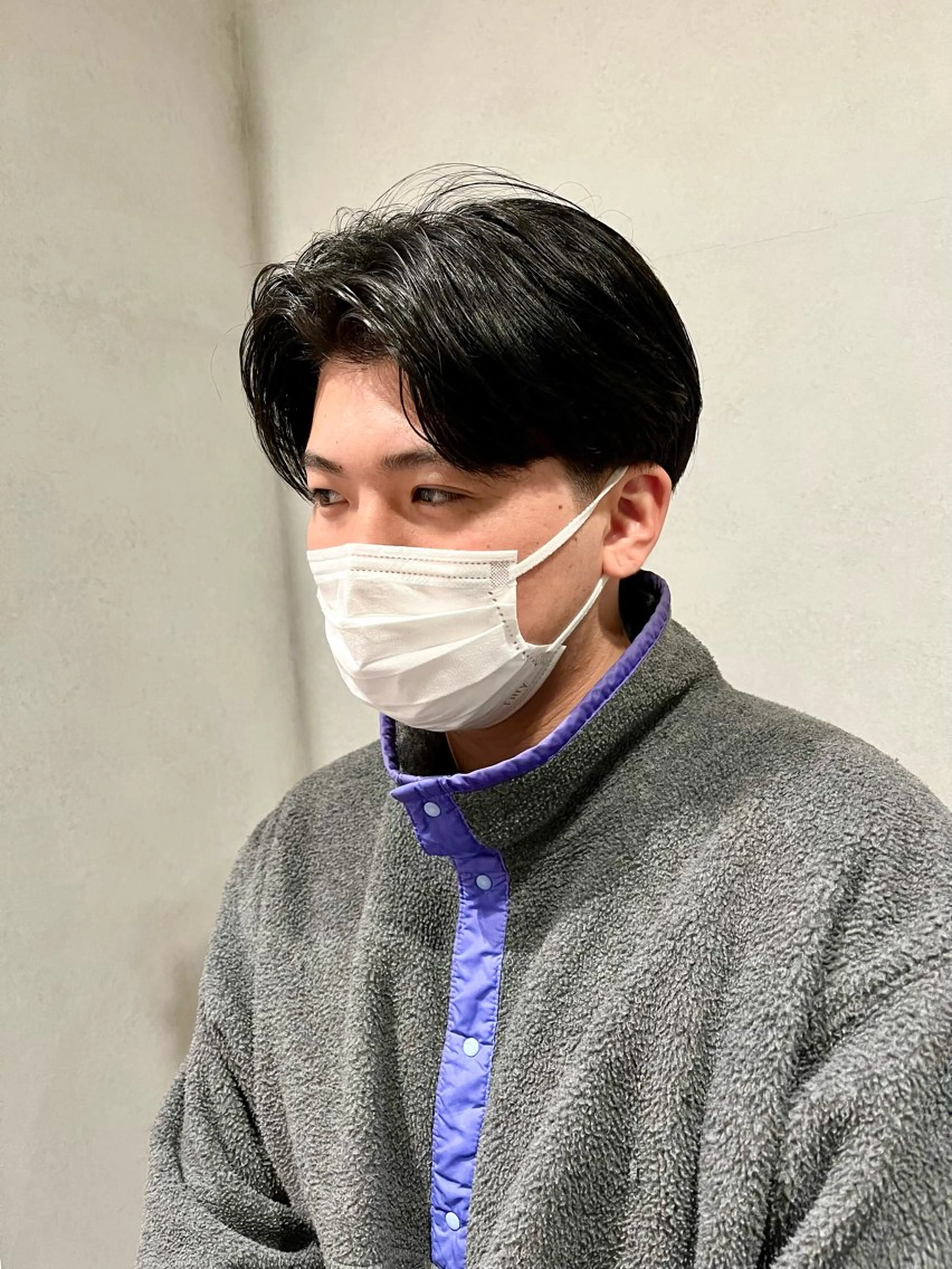 ショート パーマ メンズ メンズハイトーン マッシュ メンズパーマ ショートヘア カット CANAAN hair salon 表参道店所属・🌿‬ナチュラルヘア /パーマ/蒼真🍃のヘアスタイル