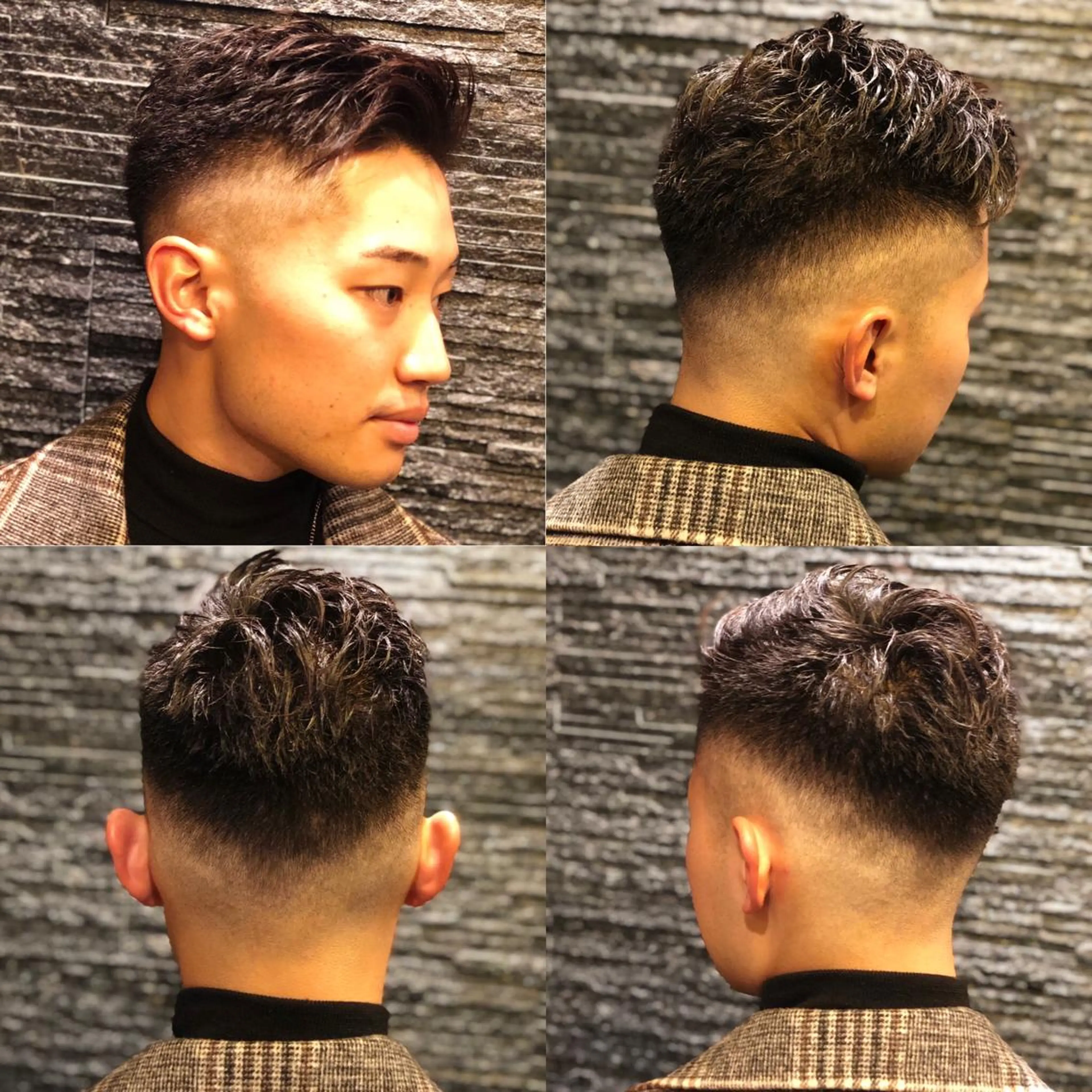 ショート ヘアアレンジ メンズ 萩原 勇樹のヘアスタイル