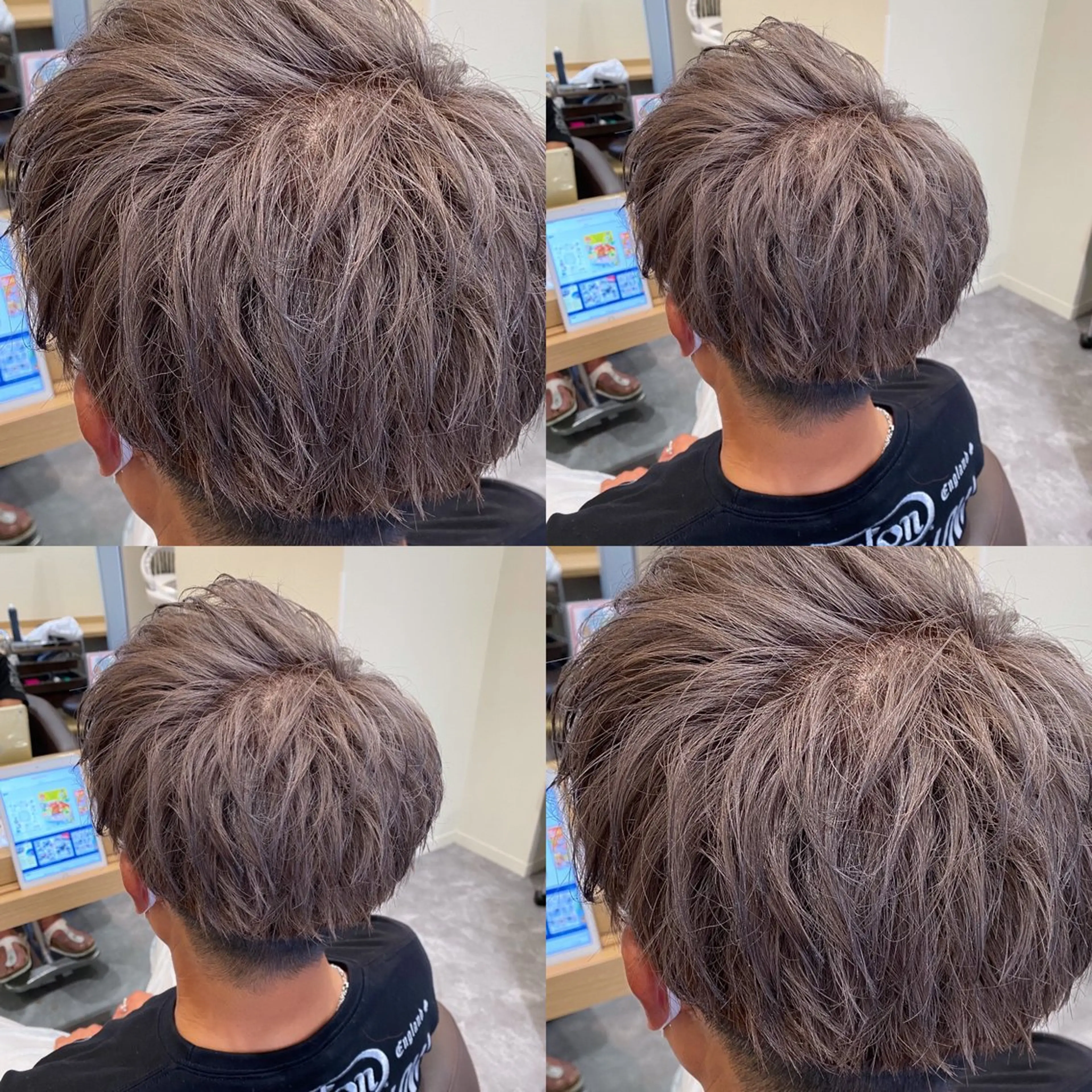 カラー メンズ メンズ特化LIBER 石川玲央のヘアスタイル