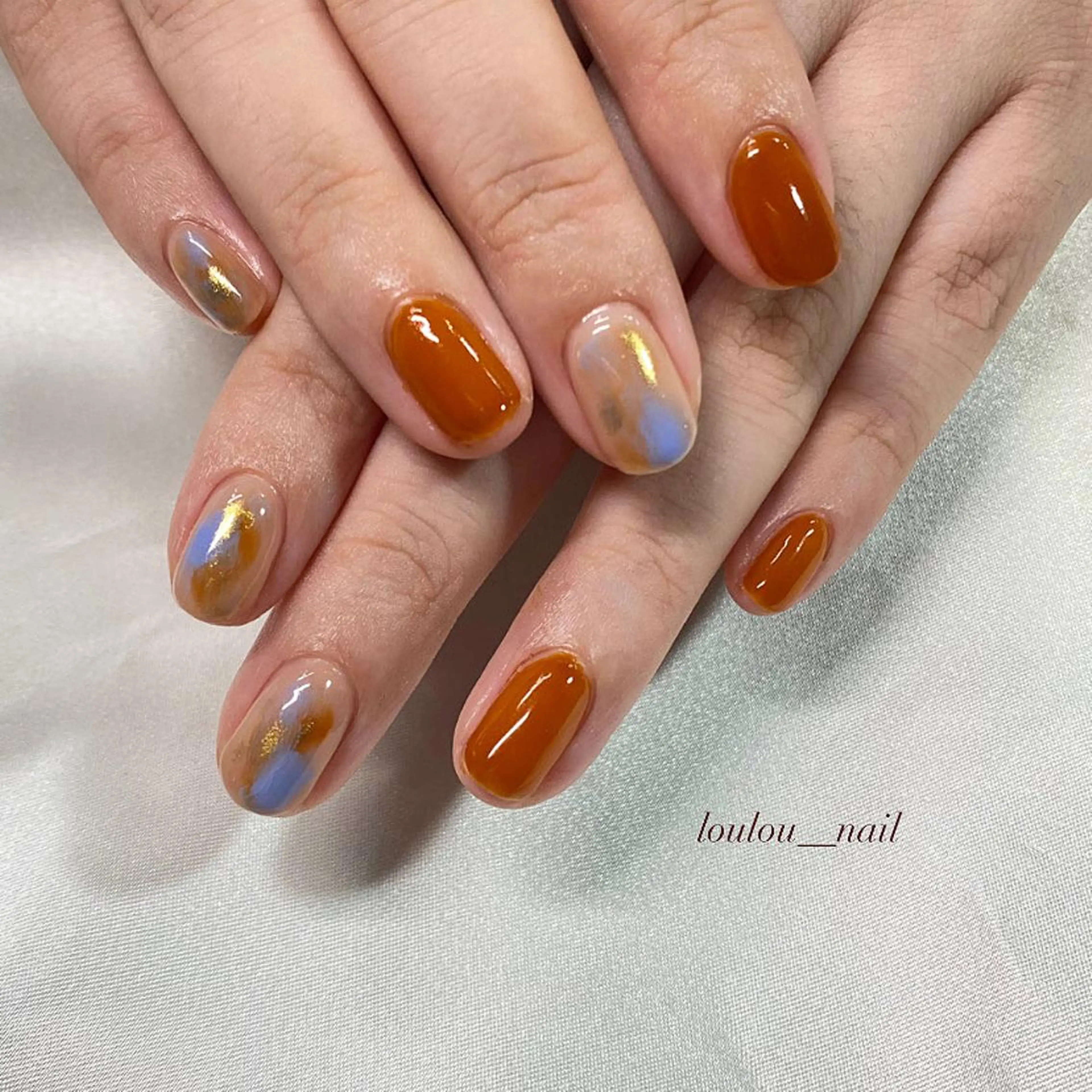 ネイル ハンドネイル ハンドケア loulou   _nail所属・葛西 知佳のネイルデザイン