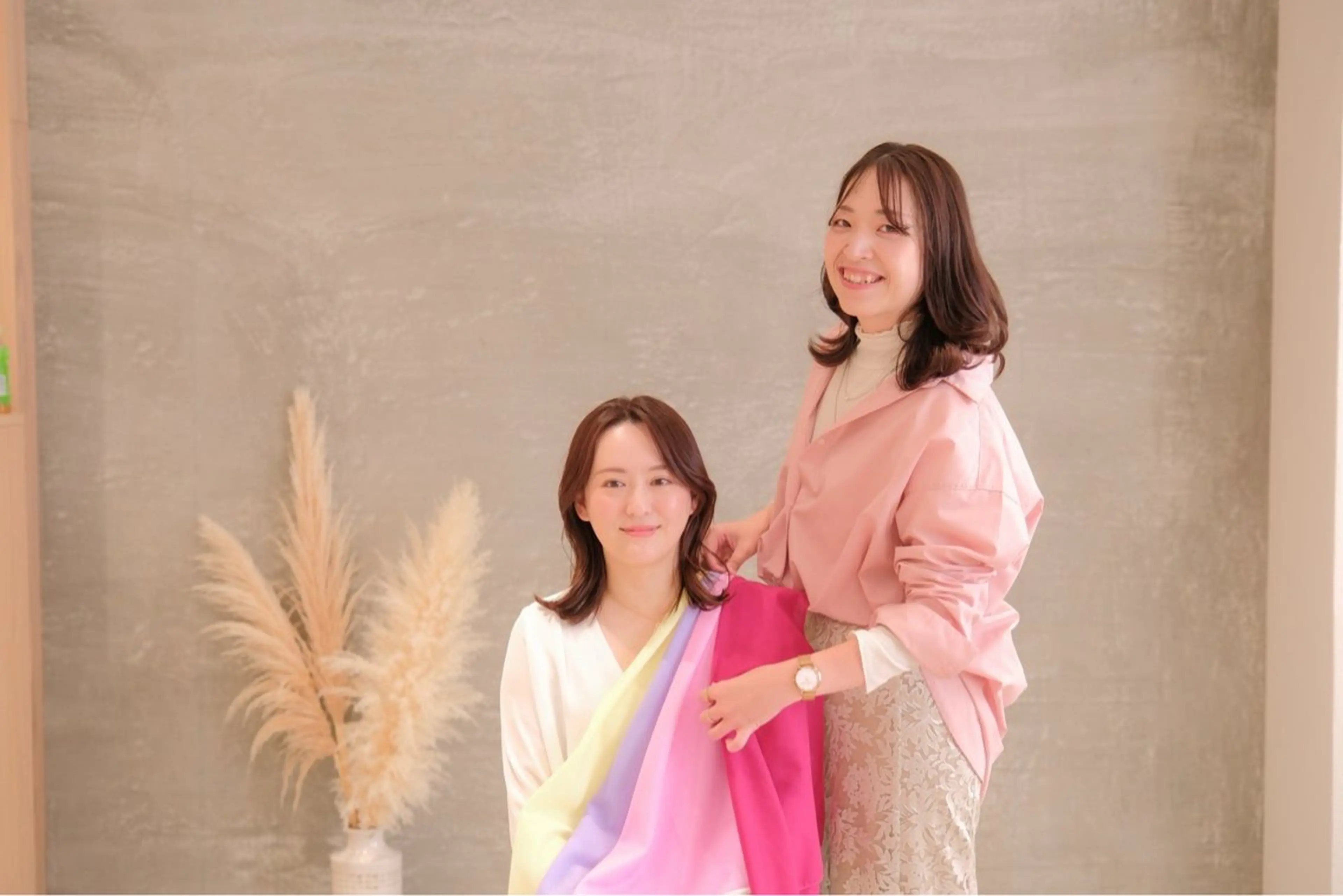 サイアートパーソナルカラー診断×メイクレッスンの写真