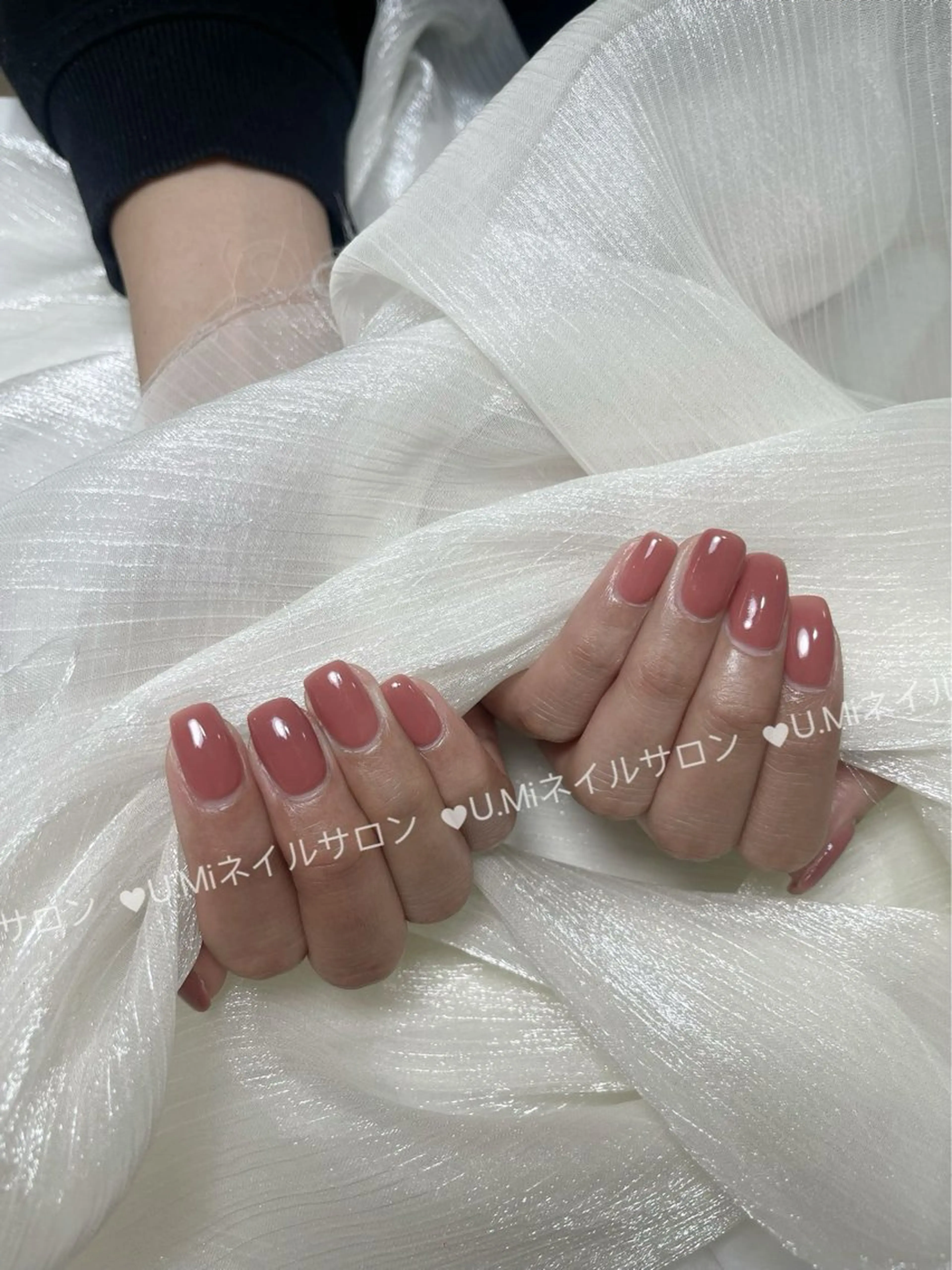 新人練習モデルワンカラー　　　ソフトジェルオフ無料の写真