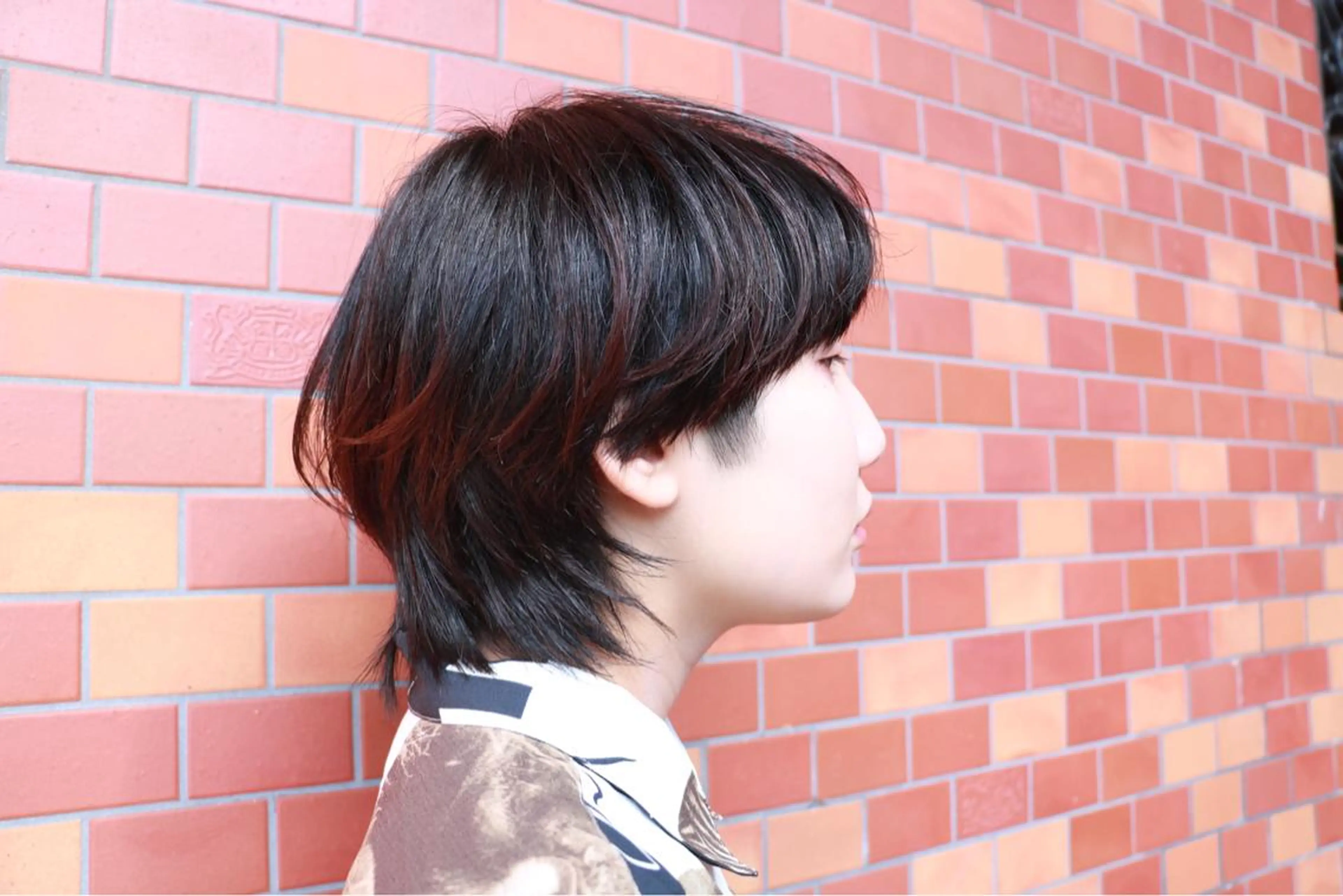 ショート ウルフカット 渡辺 裕輔のヘアスタイル