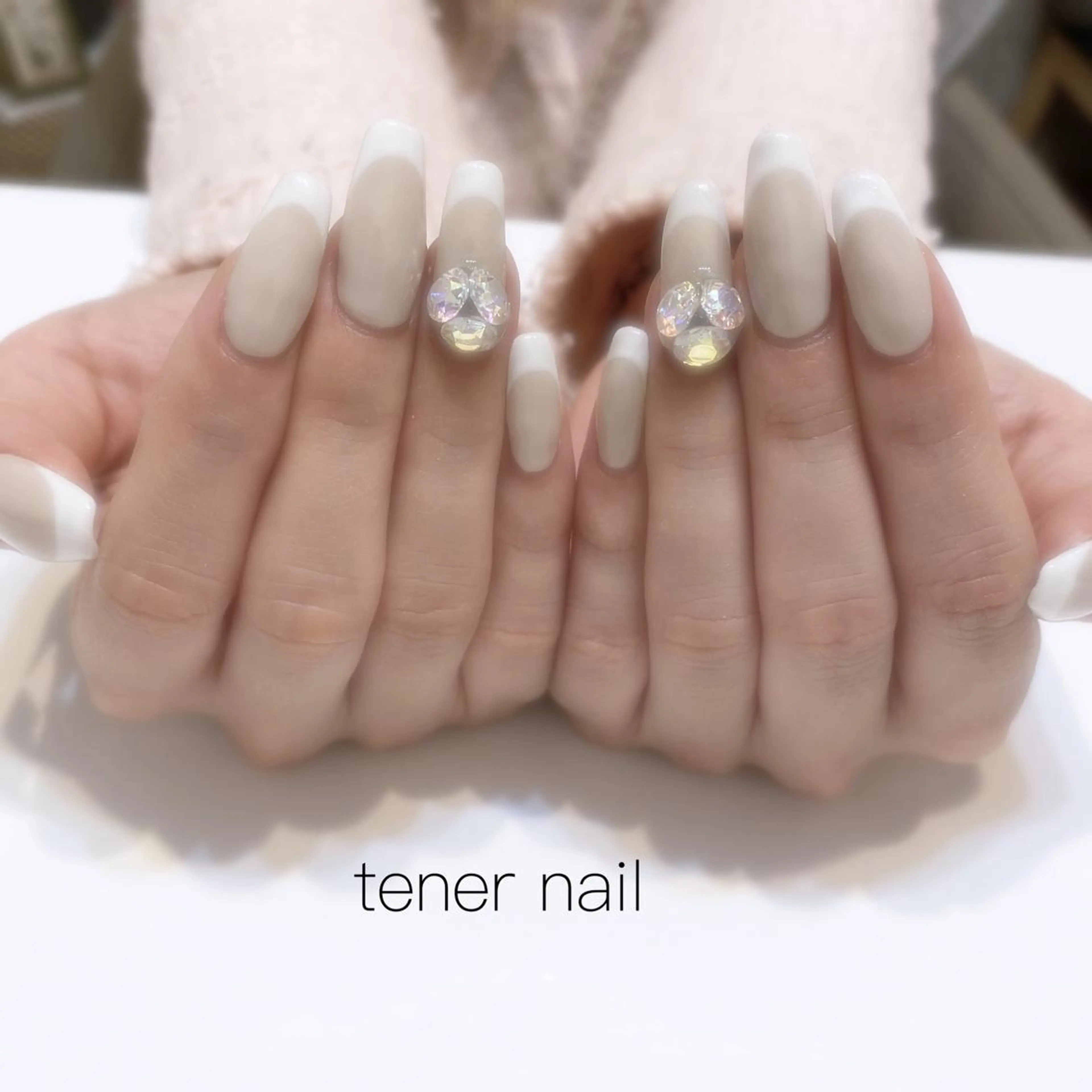 ネイル フレンチネイル tener  nail  テネルネイル所属・テネルネイル tener nailのネイルデザイン