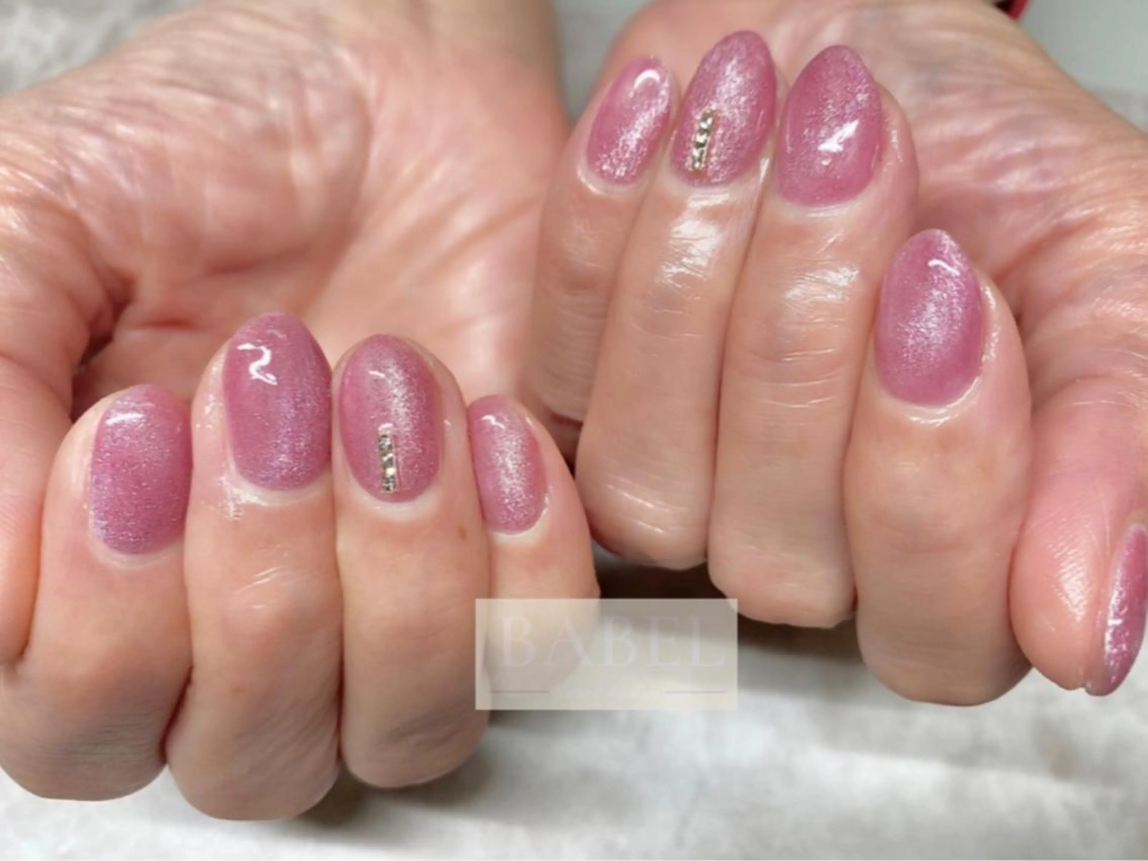 ネイル ハンドネイル BABELバベル所属・江戸川橋✨BABEL 【バベル】大人可愛いのネイルデザイン