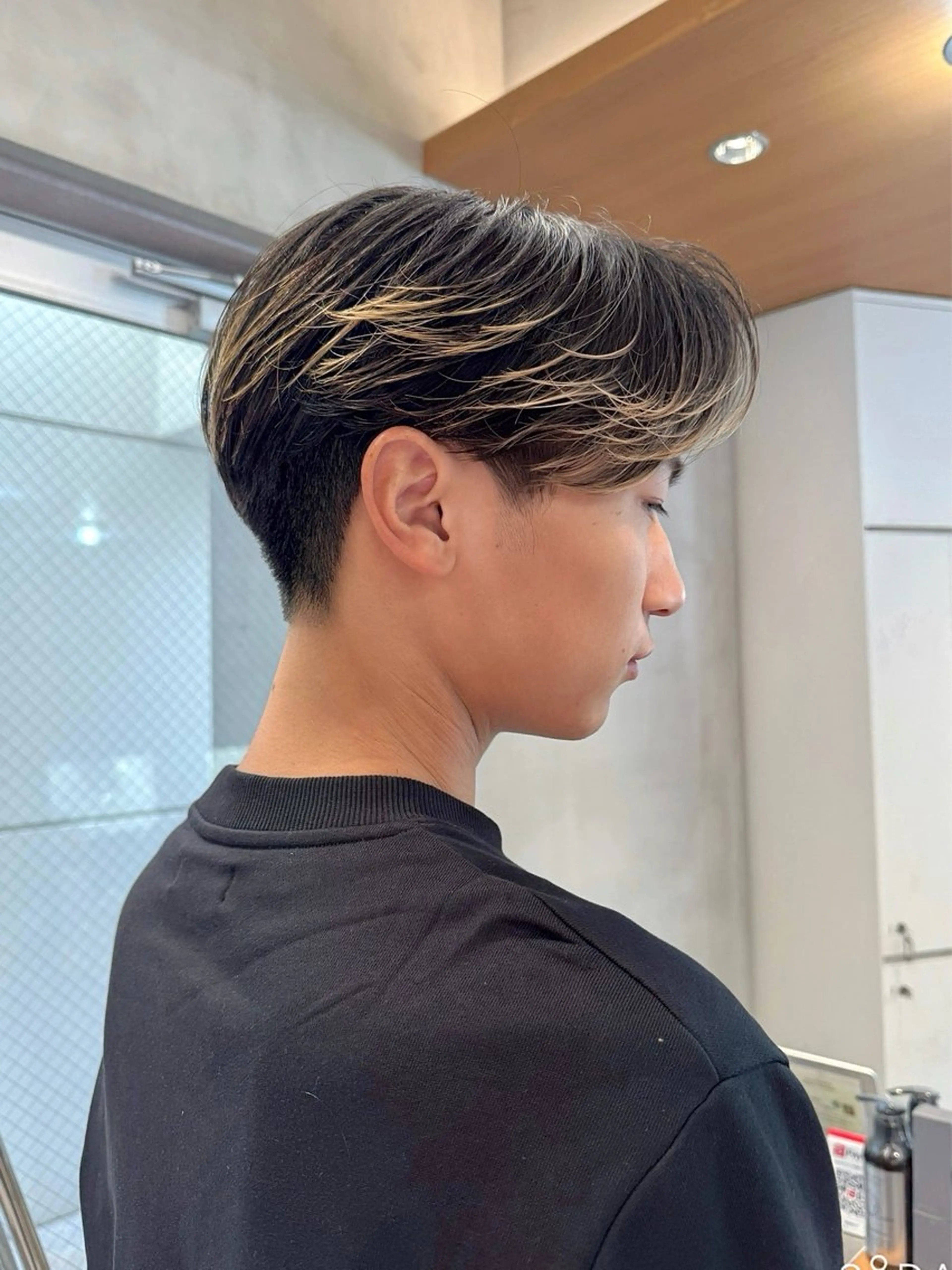 メンズ nicoTOKYO 原宿所属・センターパート /メンズ/海野颯生のヘアスタイル