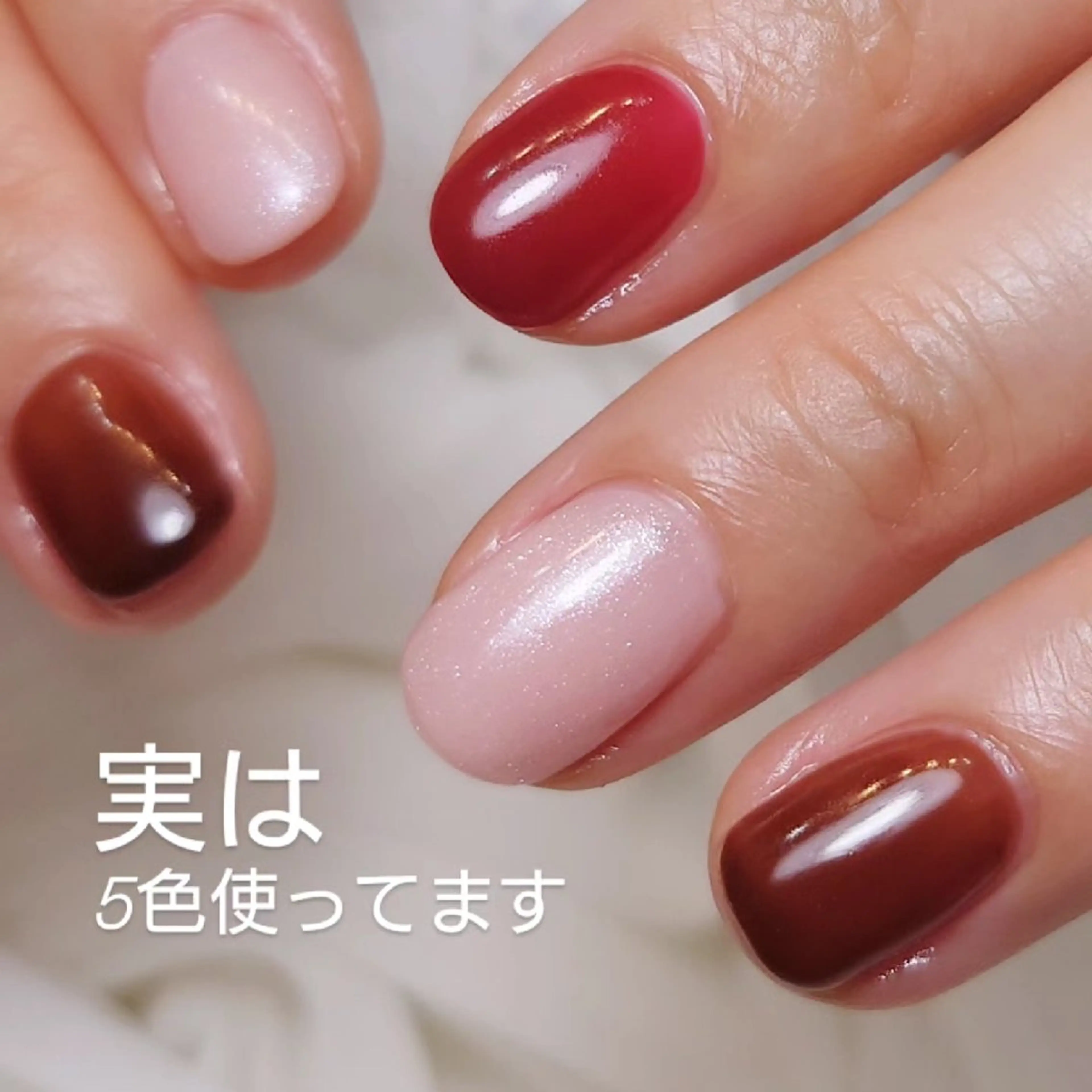 ネイル ワンカラーネイル improve /mamiのネイルデザイン