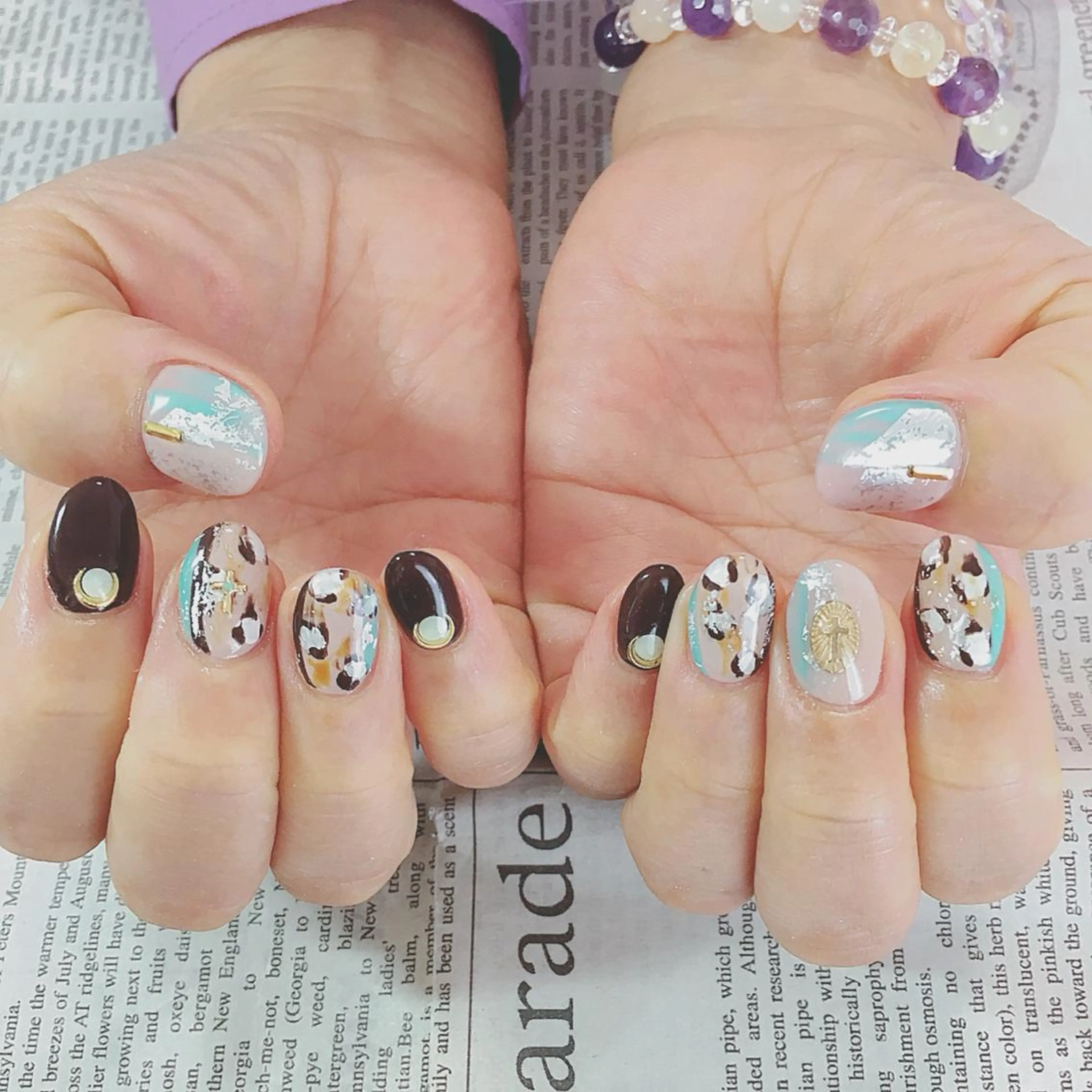 ネイル ハンドネイル ハンドケア 森山 舞のネイルデザイン