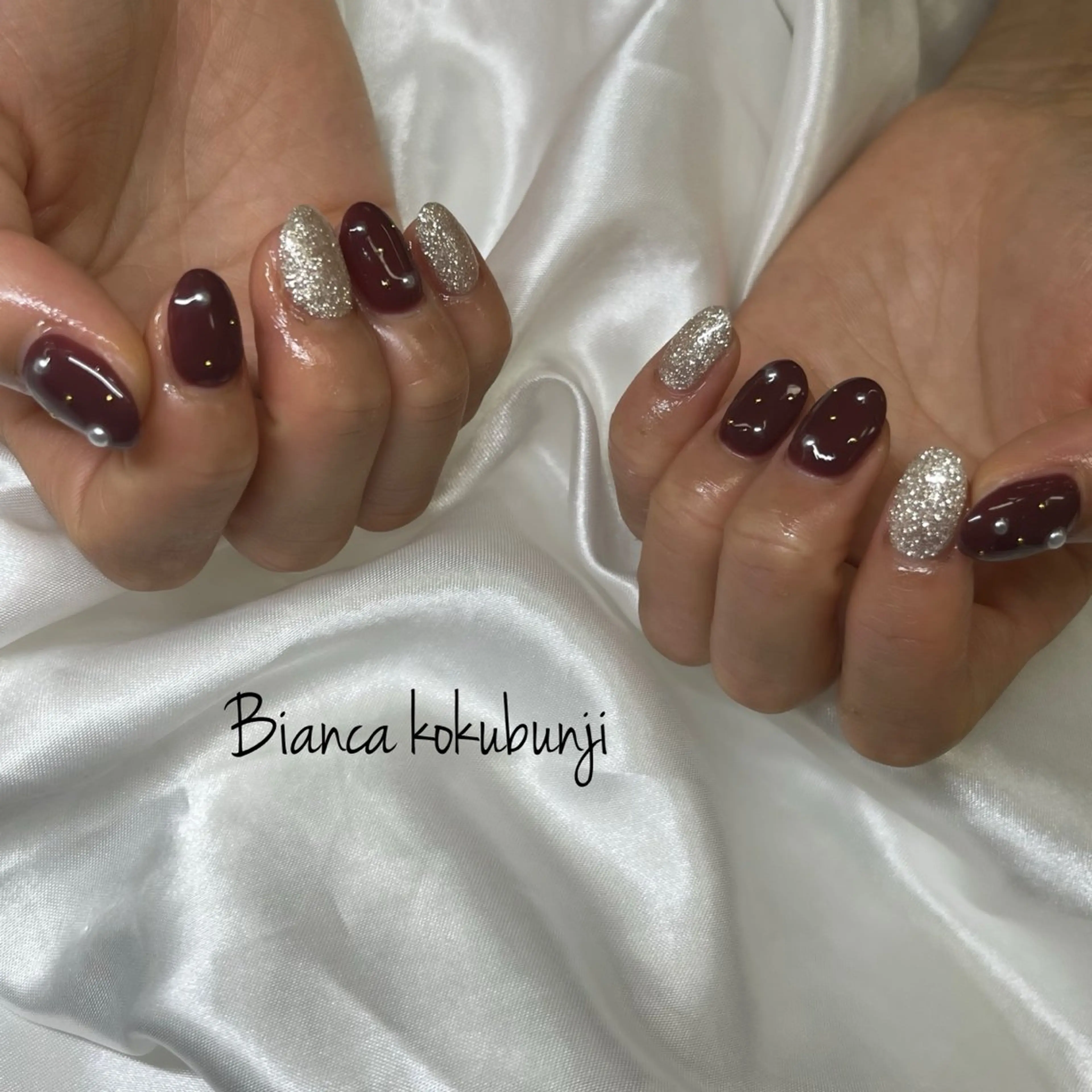 ネイル ハンドネイル Bianca☁国分寺 🤍店長/黒木愛美のネイルデザイン