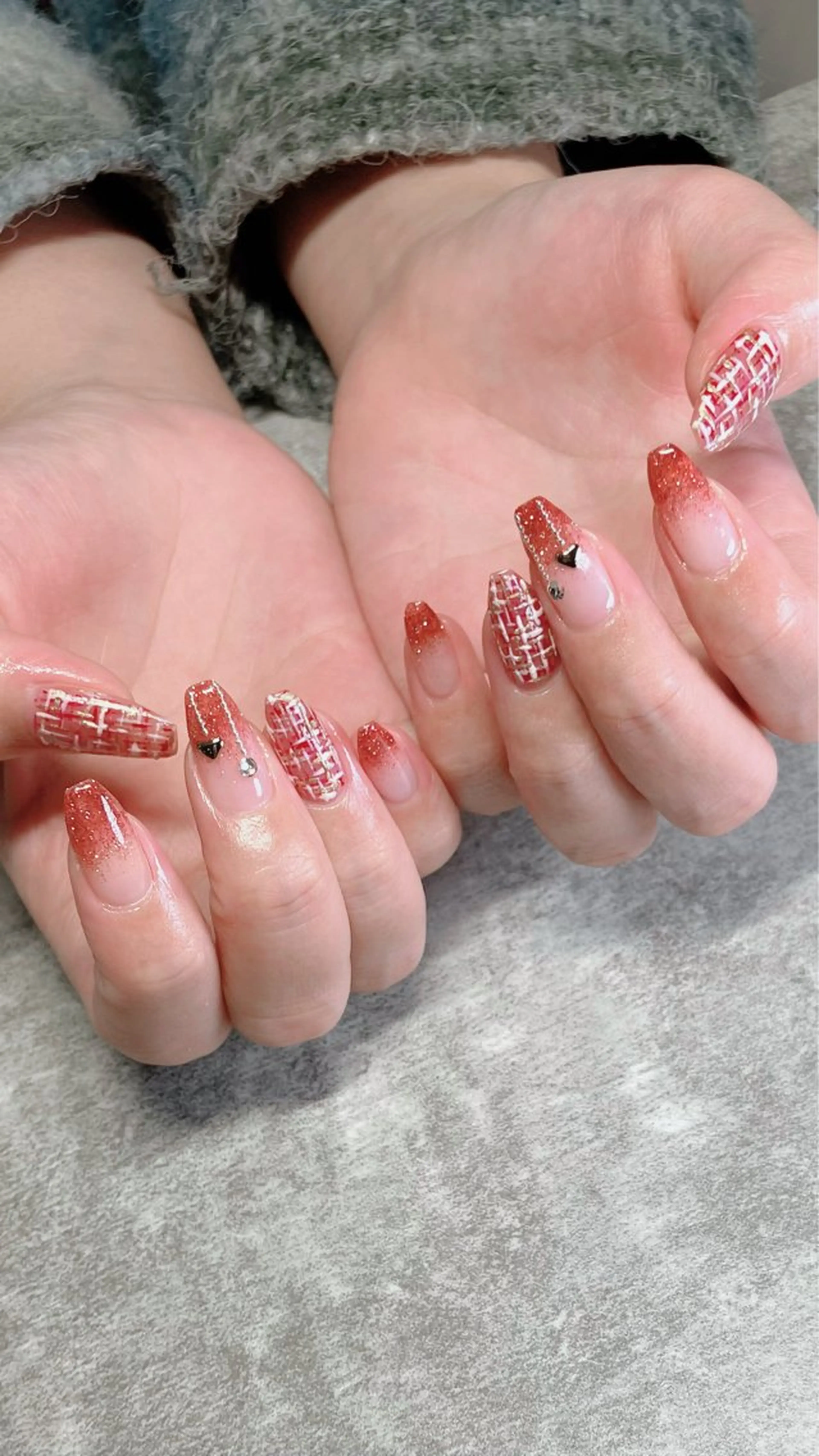 ネイル ハンドネイル ハンドケア haleyume所属・shino🌟 痛ネイルのネイルデザイン