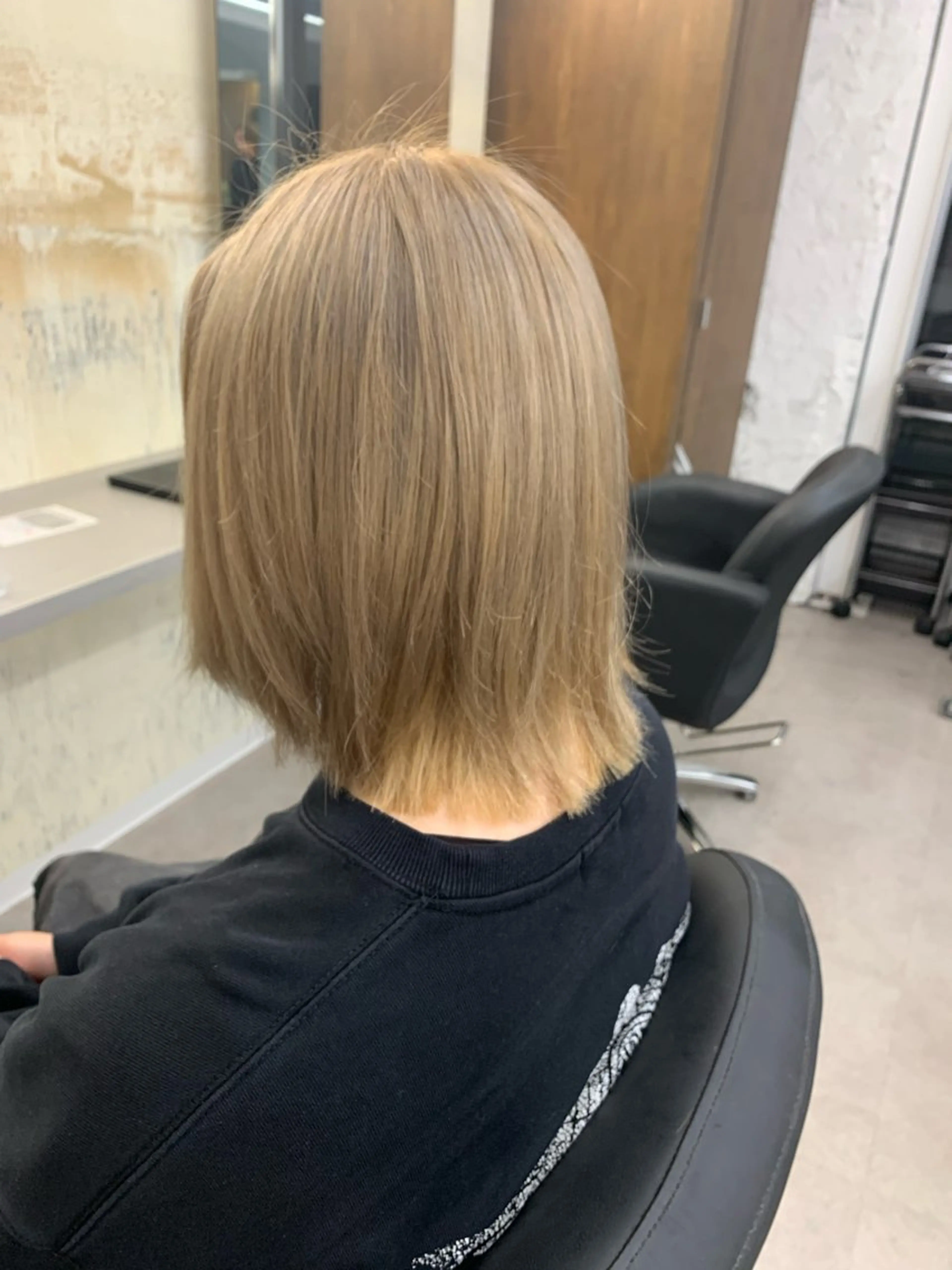 ミディアム 三村 竜也のヘアスタイル