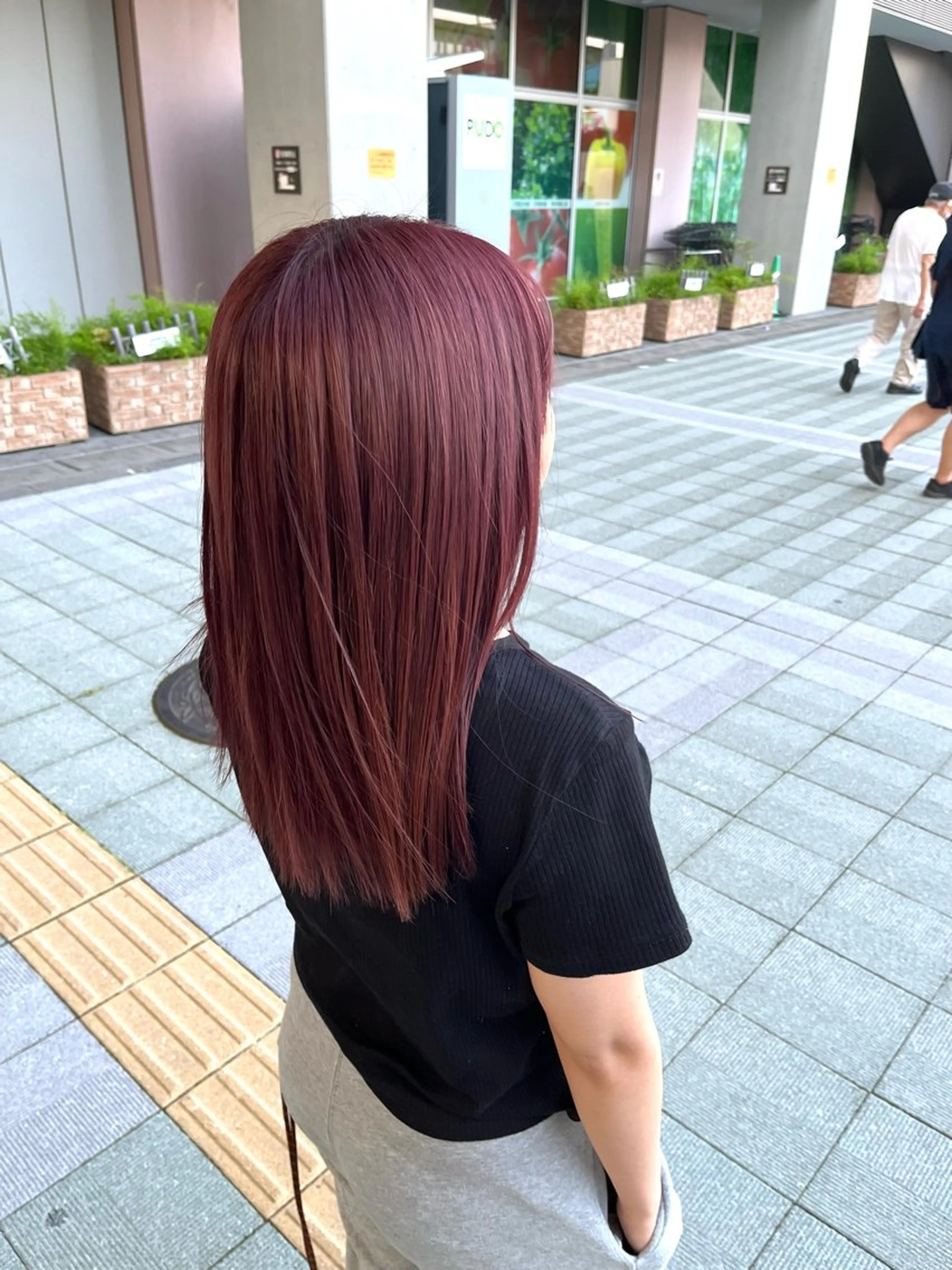 ロング カラー ブラウンカラー ピンクカラー ピンクブラウン カット ヘアカラー カット/暖色カラー/ rikako🌻のヘアスタイル