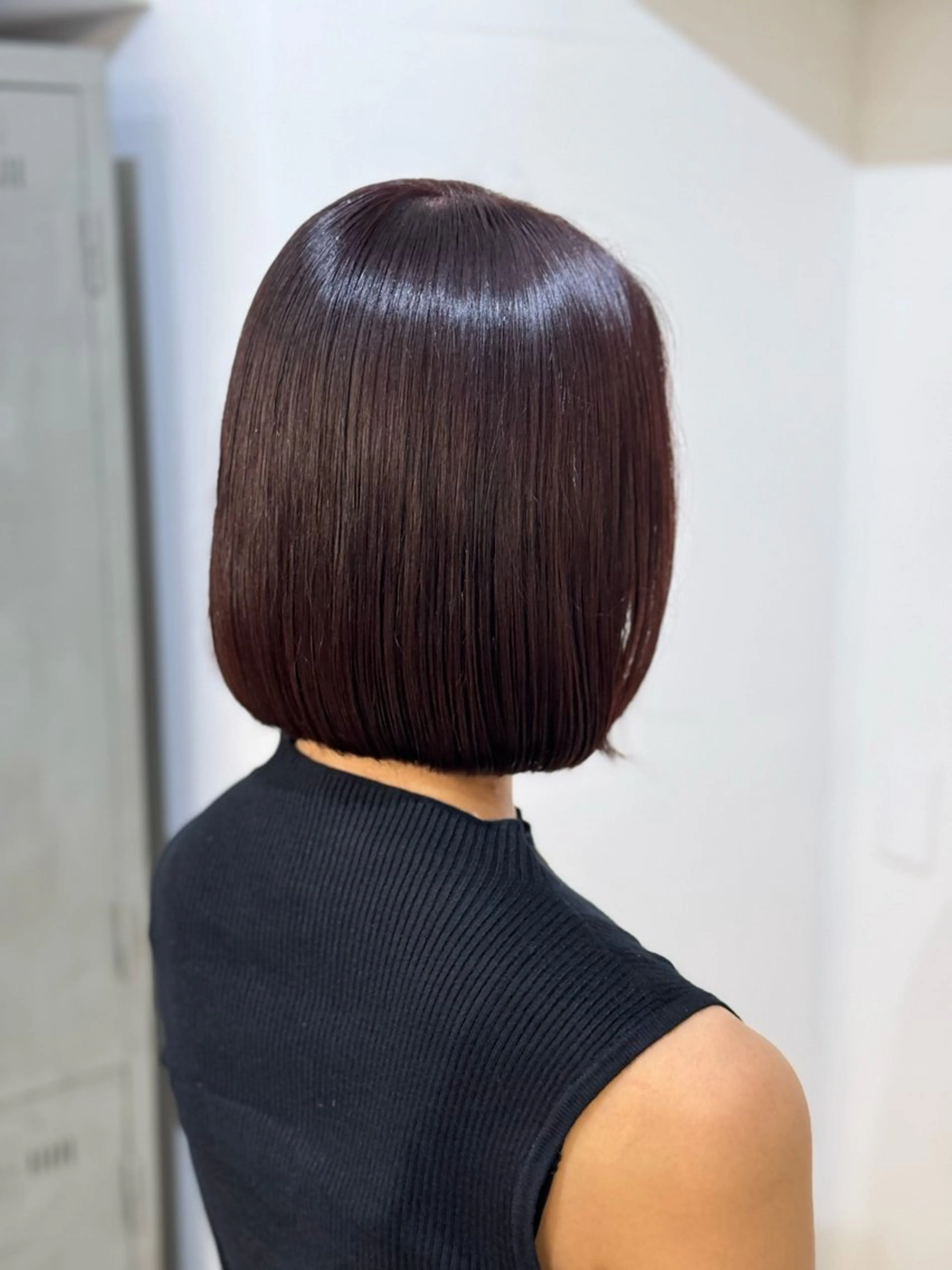 ショート カラー ボルドーカラー ブラウンカラー CARAL【カラル】所属・💐髪質改善 Hカラー💐HIDEのヘアスタイル