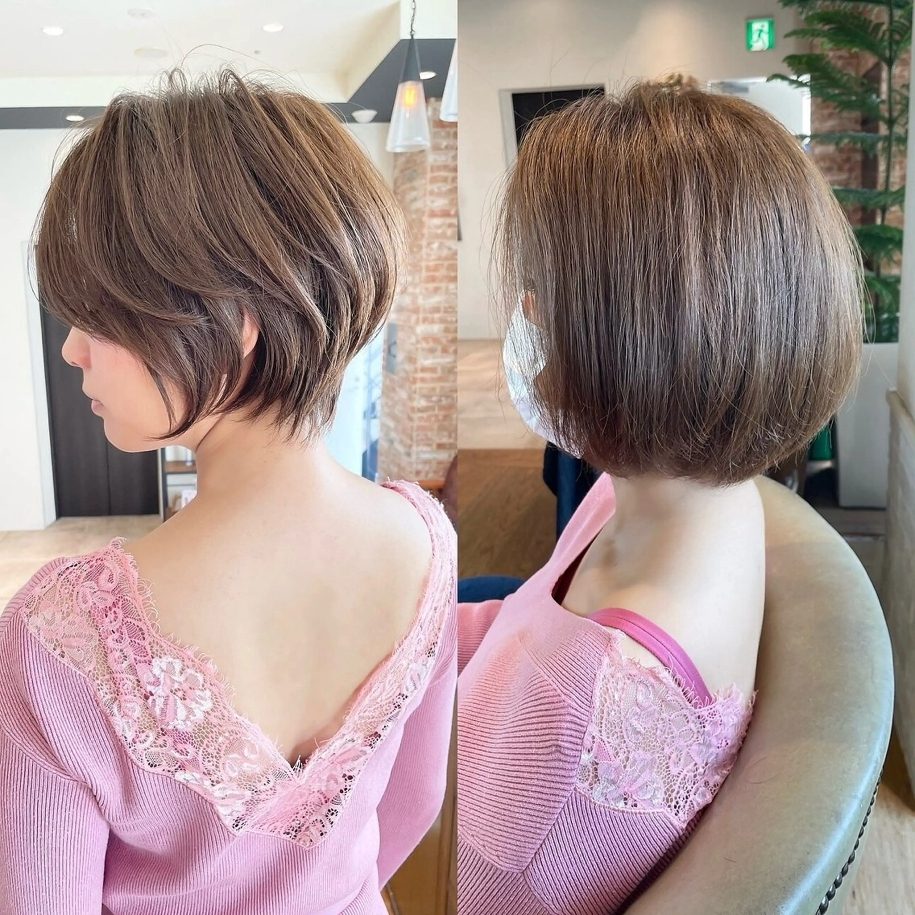 ショート お悩み解決ひし形 ショート✂️　イガワのヘアスタイル