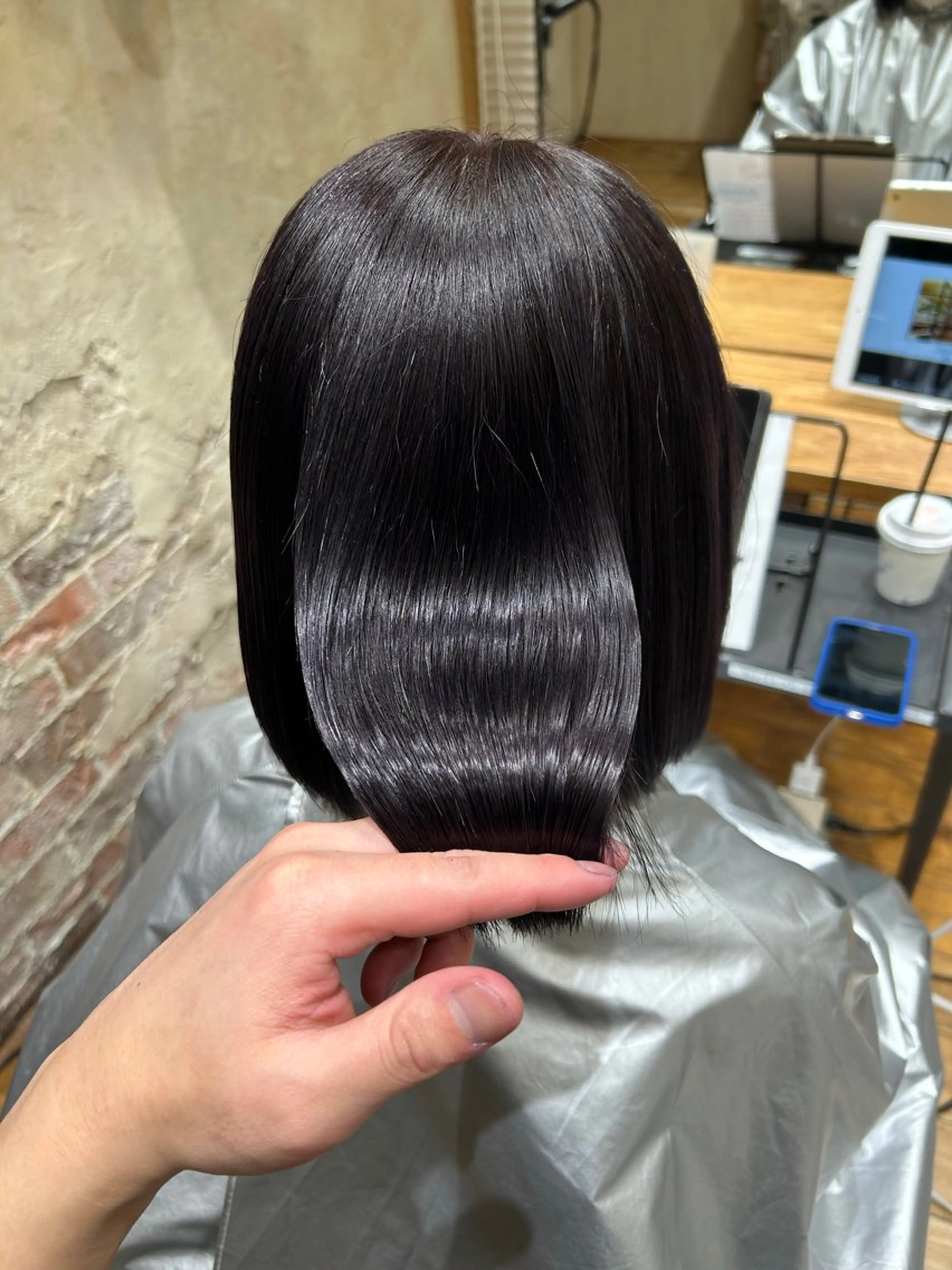 ショート 新宿✨顔周りカット 韓国ヘア/坂本亜裟海のヘアスタイル