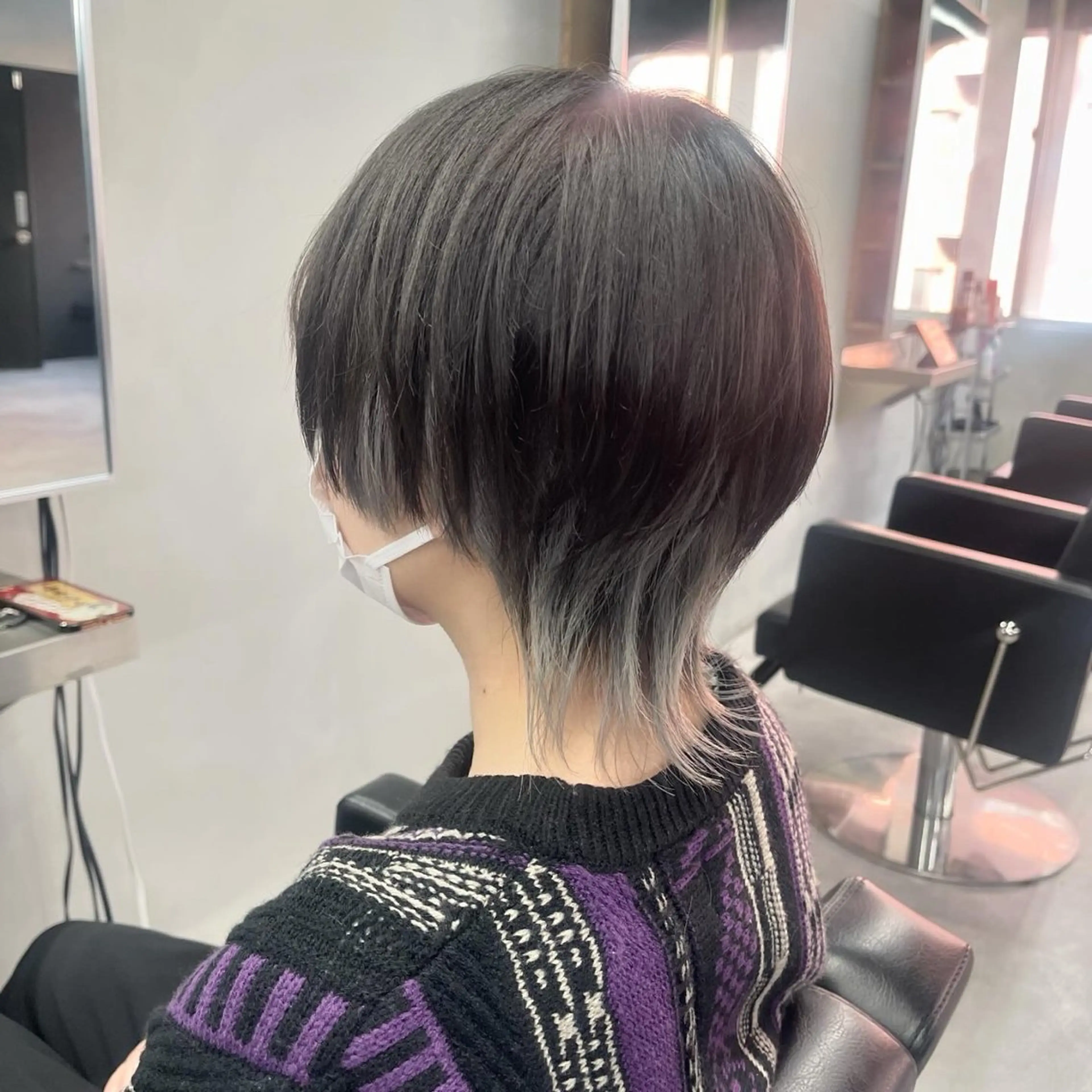 ショート ウルフカット カット 柏 ウルフ/レイヤー 田中佐和🐺のヘアスタイル