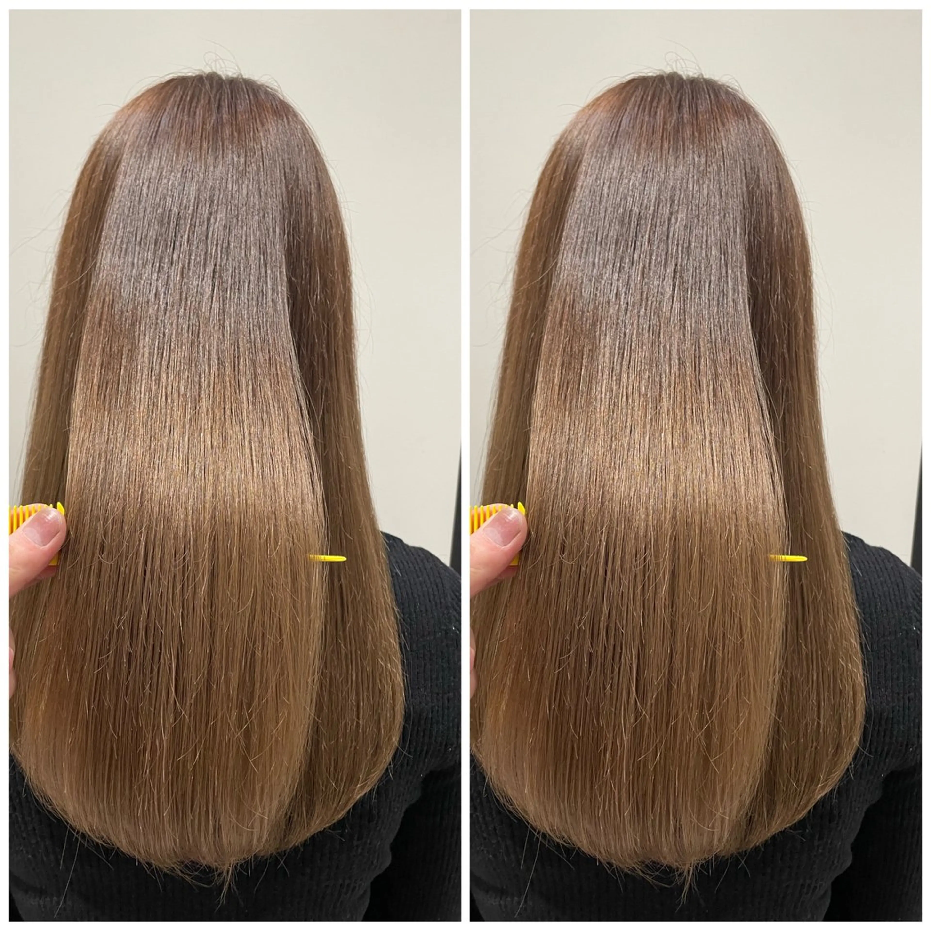 ✅3回目以降の方✅前髪縮毛矯正➕カット➕髪質改善サイエンスアクア➕カラー ロング料金無しの写真